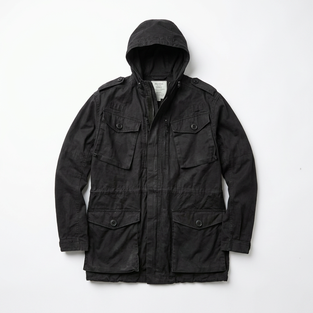 British Army Black Ripstop SAS Field Jacket