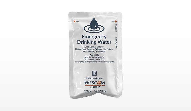 PainsWessex Emergency Drinking Water pouches