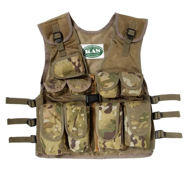Kids Multi Terrain Camo Assault Vest