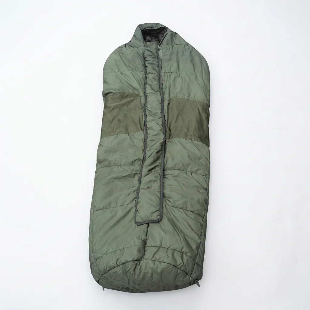 Buy the British Army Arctic Sleeping Bag at The Bug Out. Extreme cold weather military surplus sleeping bag rated down to -10°C. Order online today!