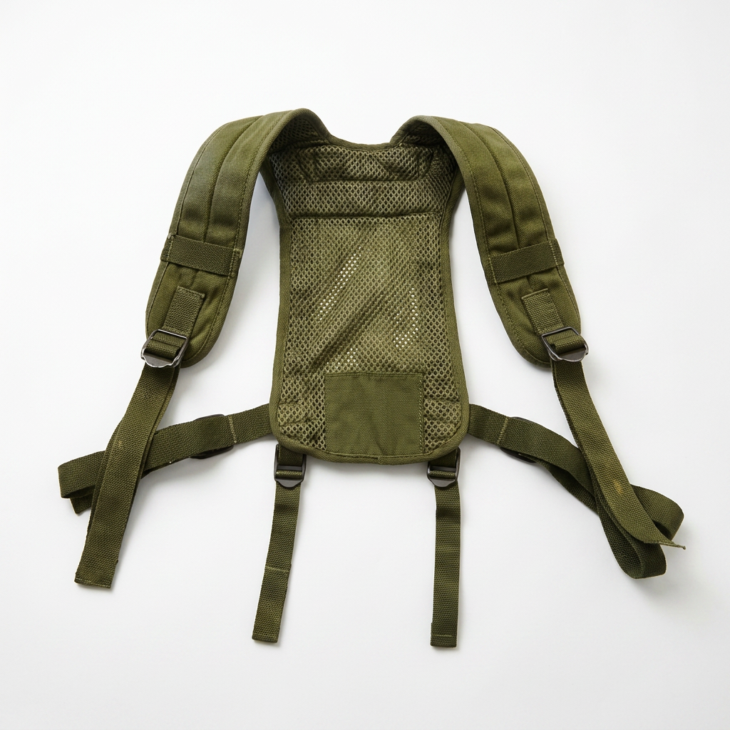 British Army Webbing Yoke olive green