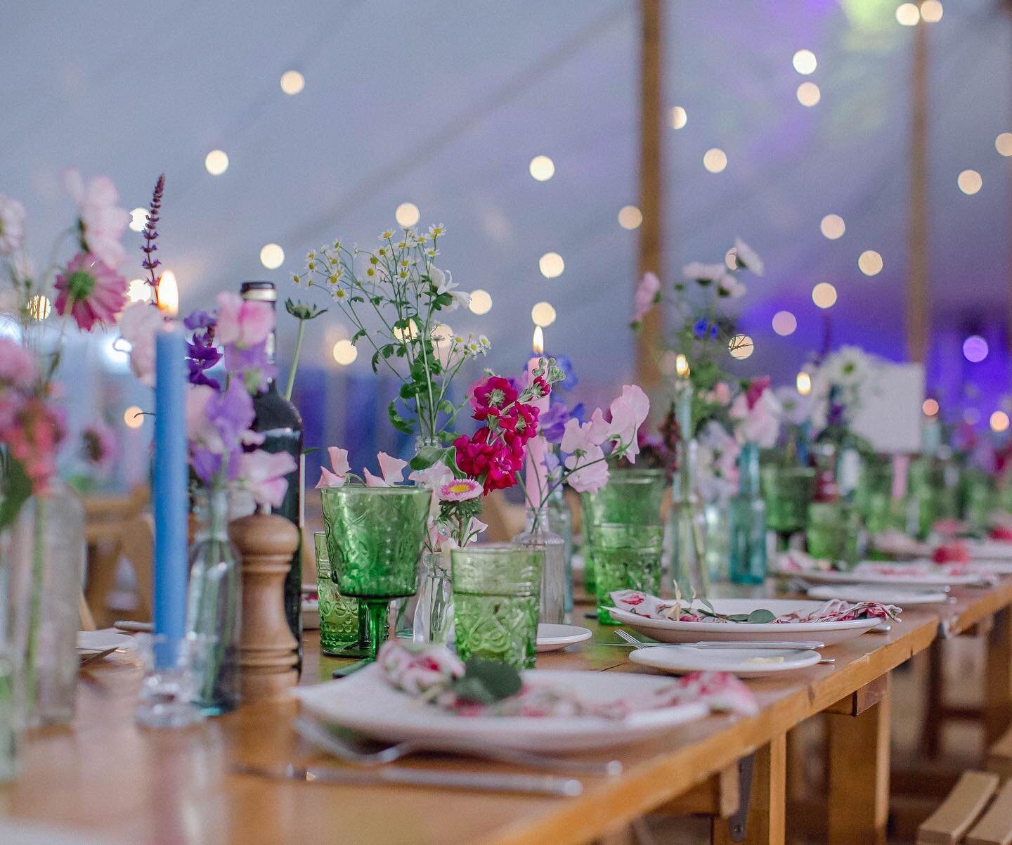 🌿Summer vibes🌿

Bright colours and wild flowers creating this whimsical summer tablescape. Wedding season is about to be in full swing and we cannot wait for an exciting summer ahead! 

🌸 @hannah.hunnam 
📸 @bizzyarnottphotography

#weddings #part