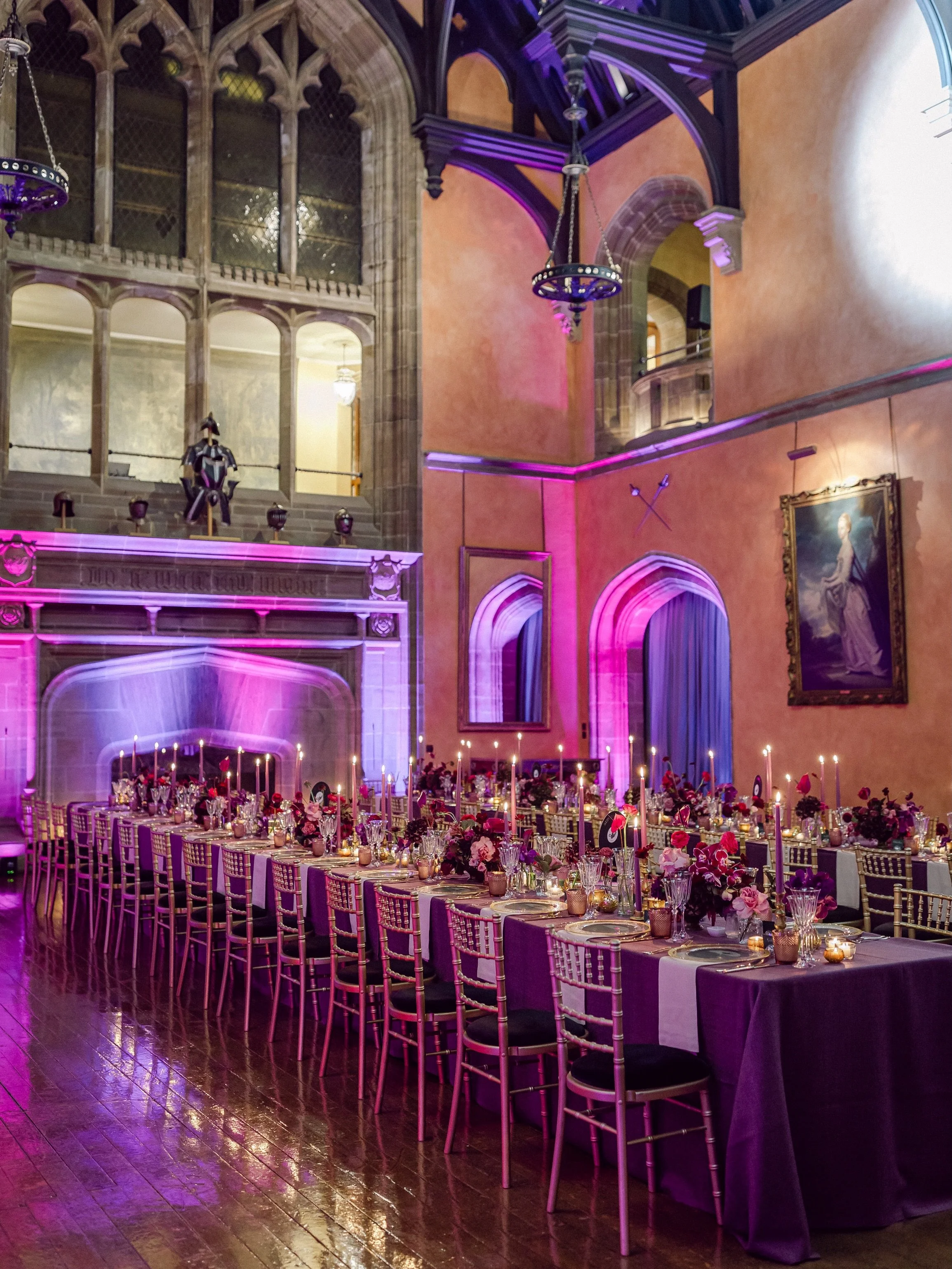 Motown magic 🪩 

Celebrating 60 in style with an intimate Motown-inspired dinner in the magnificent vaulted Buck Hall. Rich florals, elegant tableware, fine wines and a seasonal 3 course dinner, finished with a surprise disco performance 🎶 

Planni
