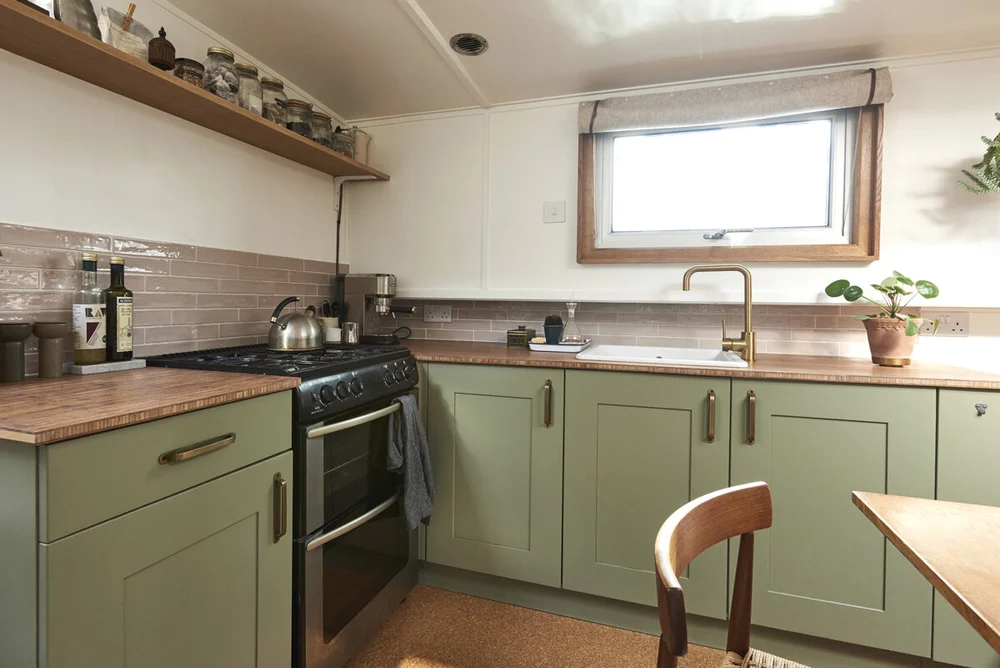 The kitchen handles are from The Foundryman via Etsy