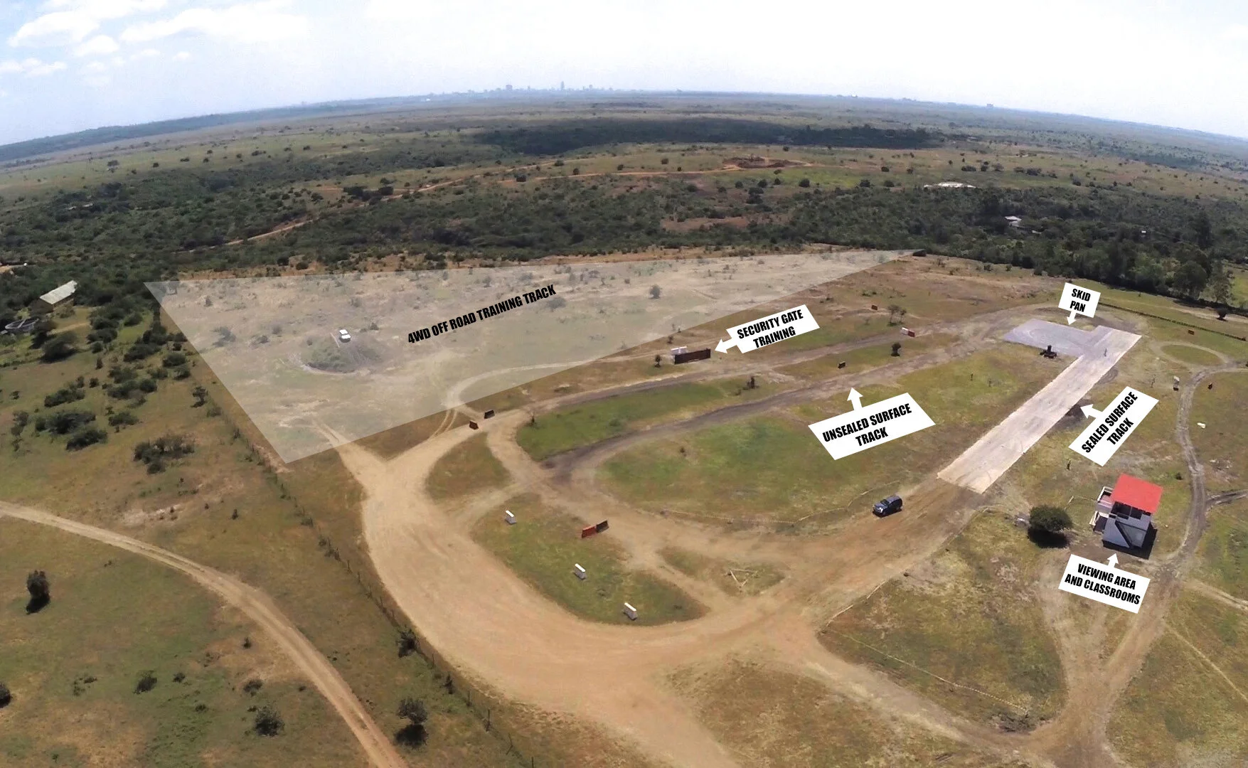 The Glen Edmunds Advanced Defensive Driver Training Facility