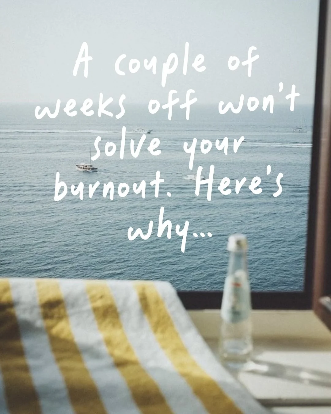 A holiday might give you a short boost - but it won&rsquo;t solve burnout. 
That&rsquo;s why I created my 7-Day Reclaim Your Energy course - a gentle, practical reset to help you lower stress, protect your energy, and start feeling like yourself agai