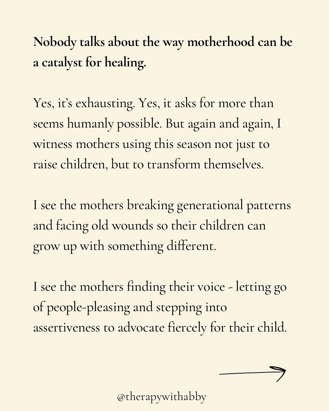 When I sit with mothers in my work, I&rsquo;m struck again and again by their strength.

Yes, motherhood is demanding. It pulls us out of ourselves, stretches us in ways we never anticipated, and often asks for more sacrifice than feels fair. Identit