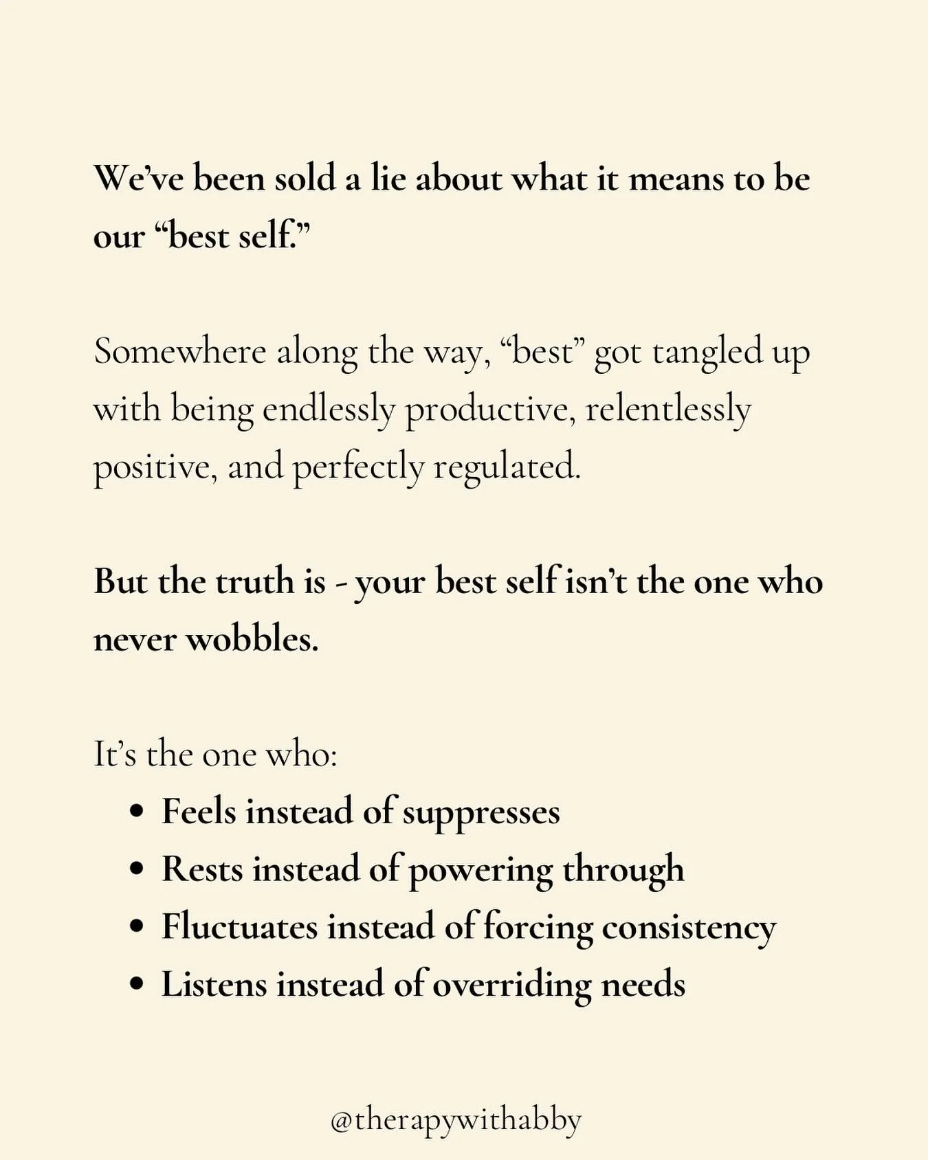 I&rsquo;ve had a lot of low-energy days lately. The kind where even cooking a meal or replying to a message feels like climbing a mountain.

And I kept telling myself: I just need my energy back so I can be my &ldquo;best&rdquo; self again.

Because 