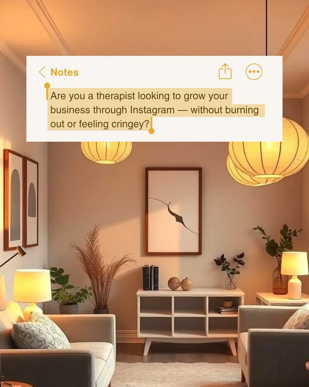 Therapists - you don’t need trends or burnout to grow on Instagram. You need a clear message, a simple plan, and a rhythm you can actually keep.
That’s what the Therapist’s Instagram Growth Kit gives you in 75 minutes.
Launch pric