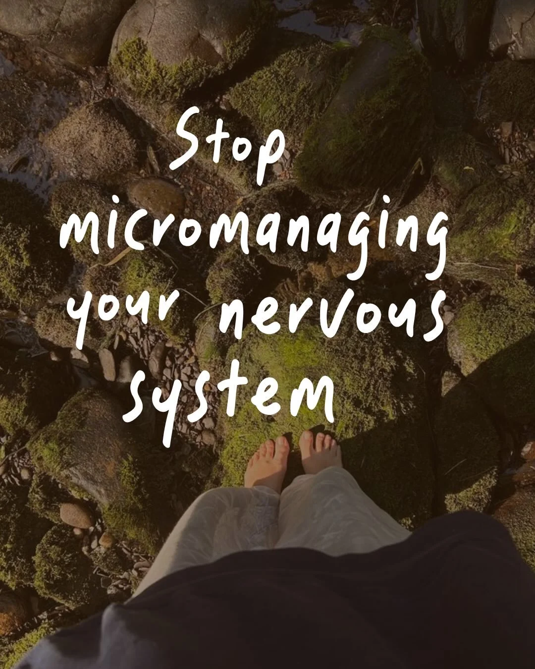 I see this so often at the moment. People trying *really hard* to feel better - stacking tools, routines, protocols&hellip;and somehow ending up feeling worse.

It&rsquo;s not that tools are &ldquo;bad&rdquo; (I personally love my sauna blanket and m