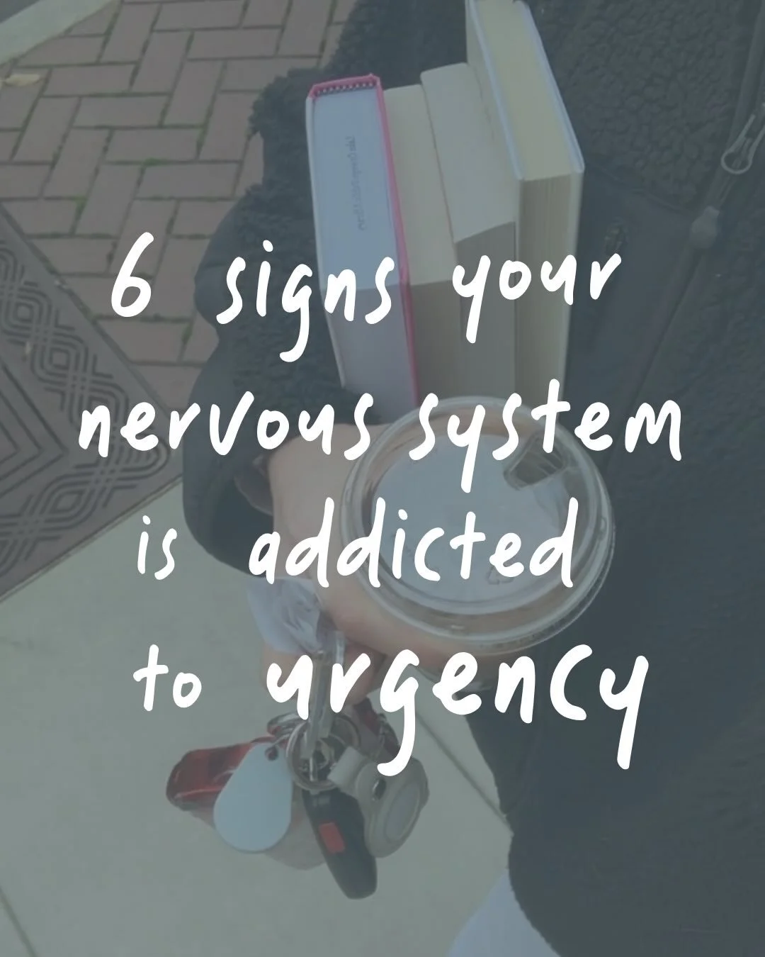We live in a culture that glorifies the full calendar, the 6am start, the endless list.

We call it ambition, productivity, purpose, or motivation. 

But so often, it&rsquo;s nervous system dysregulation.

Trauma, chronic stress - or simply the alway