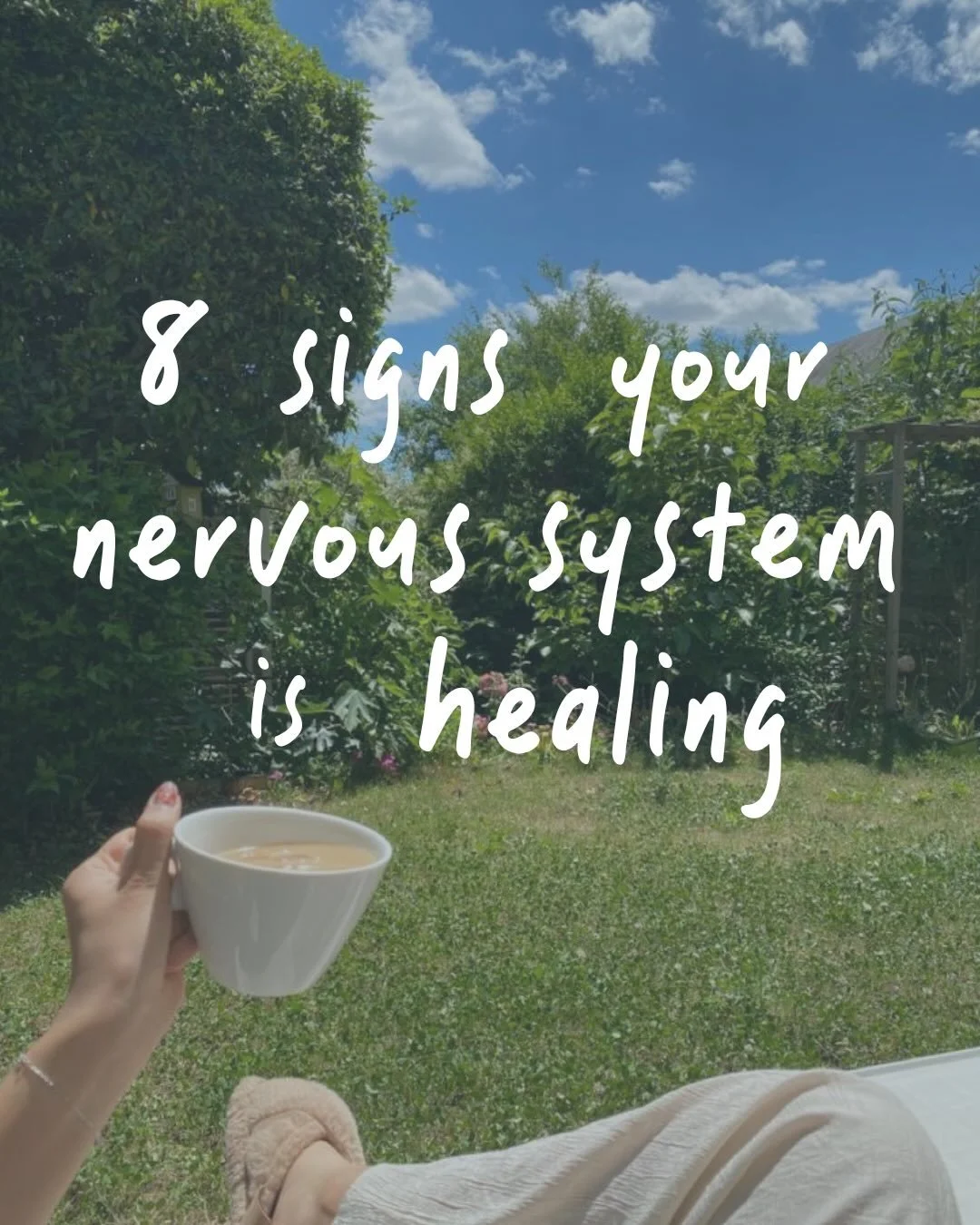 Nervous system healing isn&rsquo;t about being calm all the time. And it&rsquo;s not about shrinking your life so nothing ever dysregulates you.

It&rsquo;s about building capacity in your system - so you can hold more of your life.

 💫 The capacity