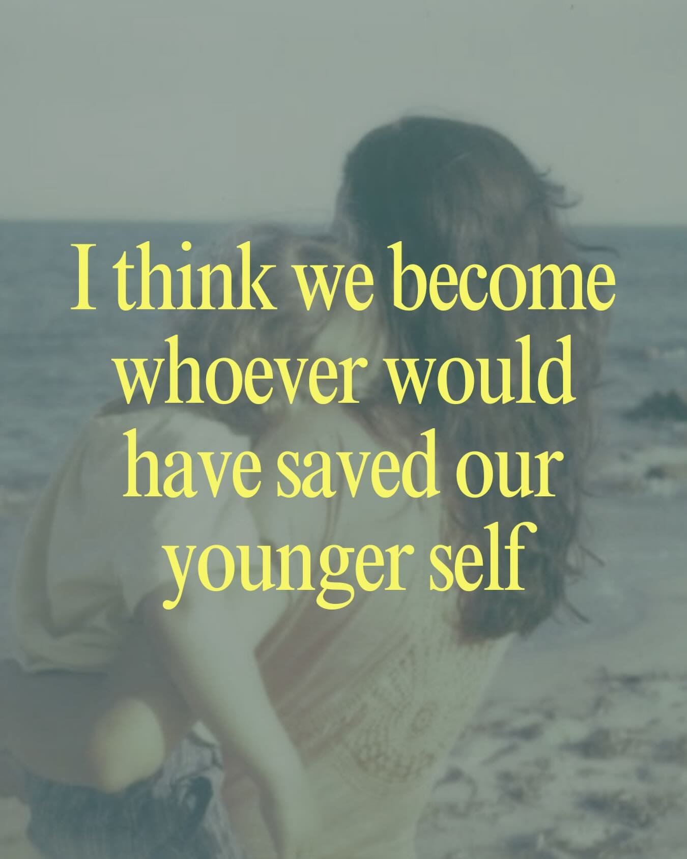 Be who you needed back then ❤️