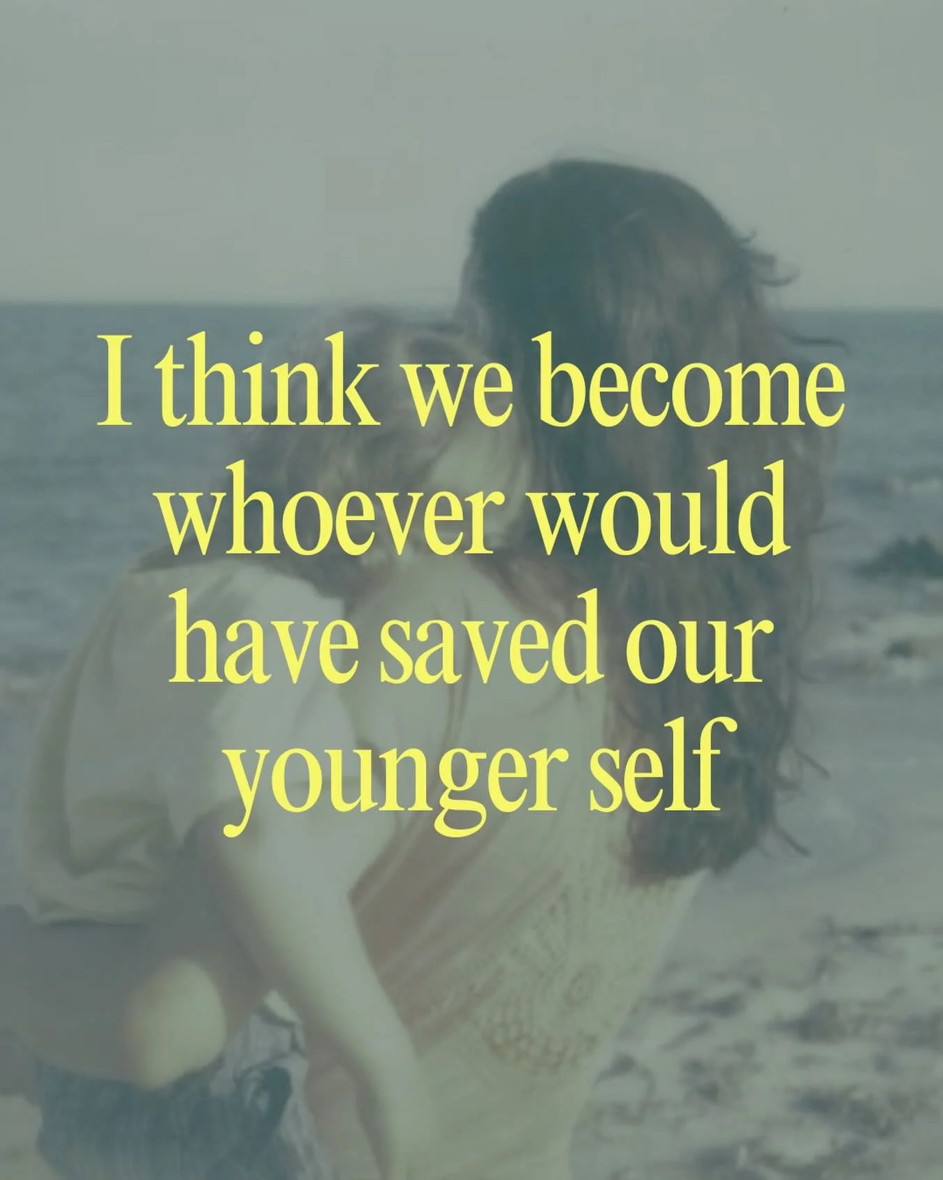 Be who you needed back then ❤️