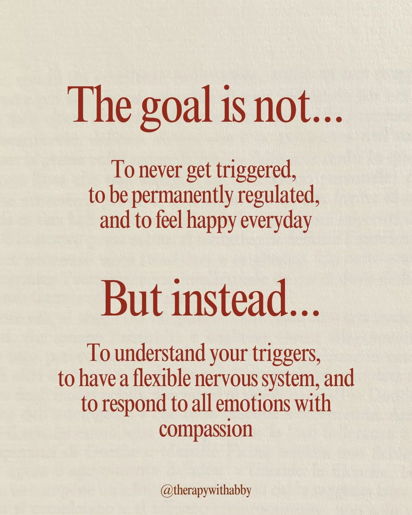 Most nervous system work focuses on one thing: how to calm yourself down.

And while regulation matters, I think the deeper goal is something else entirely&hellip;.

to build a nervous system with more flexibility, resilience, and capacity.

A nervou