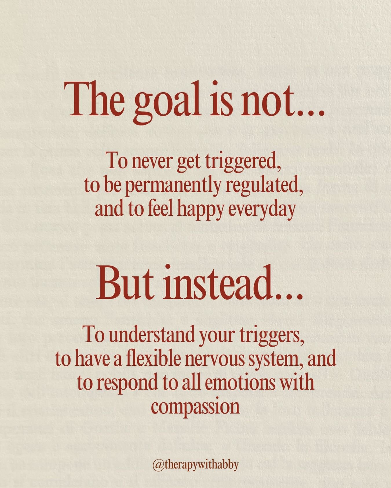 Most nervous system work focuses on one thing: how to calm yourself down.

And while regulation matters, I think the deeper goal is something else entirely&hellip;.

to build a nervous system with more flexibility, resilience, and capacity.

A nervou