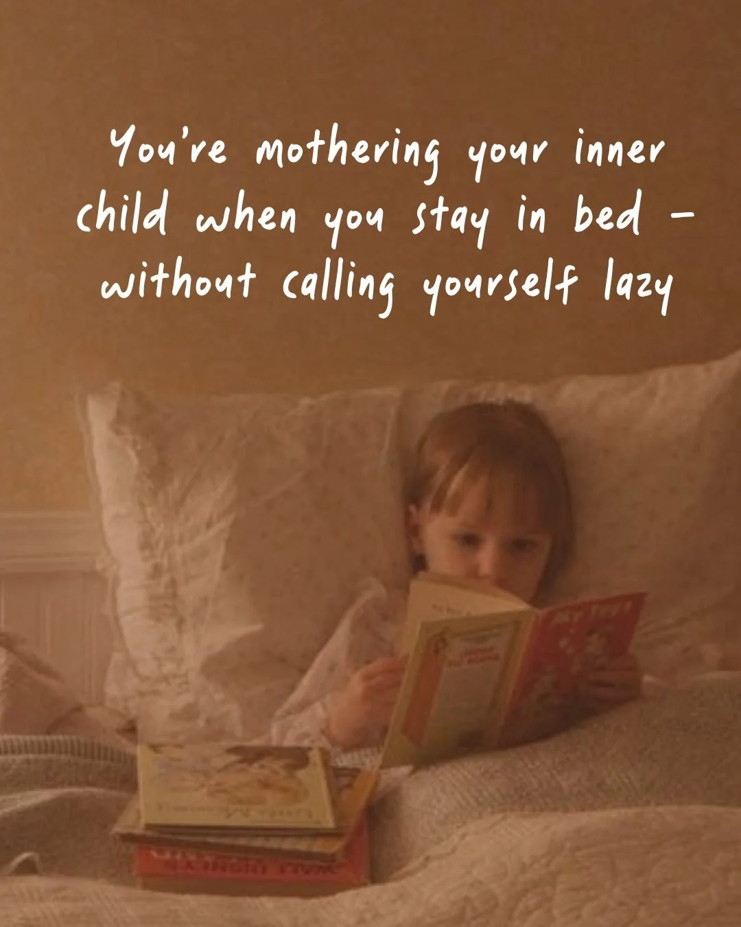 Reparenting your inner child isn&rsquo;t always something big or dramatic. Sometimes it&rsquo;s just learning to treat yourself with the same tenderness and compassion you needed when you were small 💕