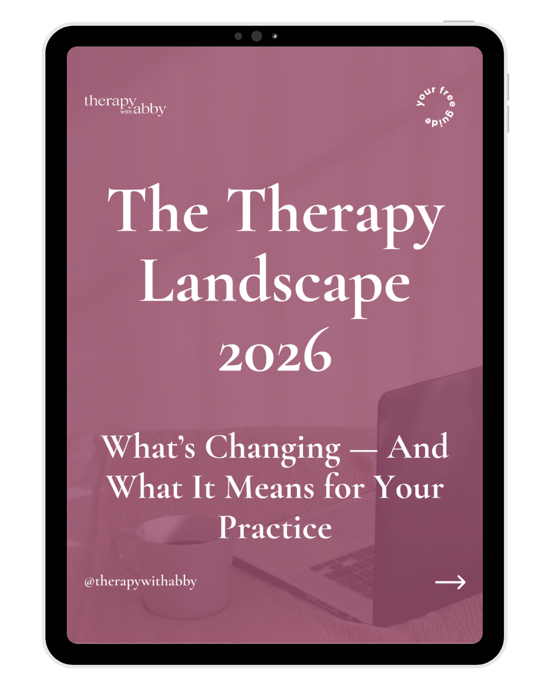 Download the free Therapy Landscape 2026 guide for therapists