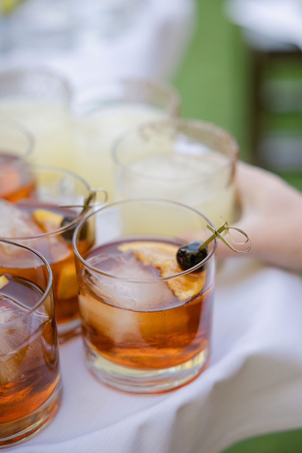 Signature Cocktails at Rehearsal Dinner