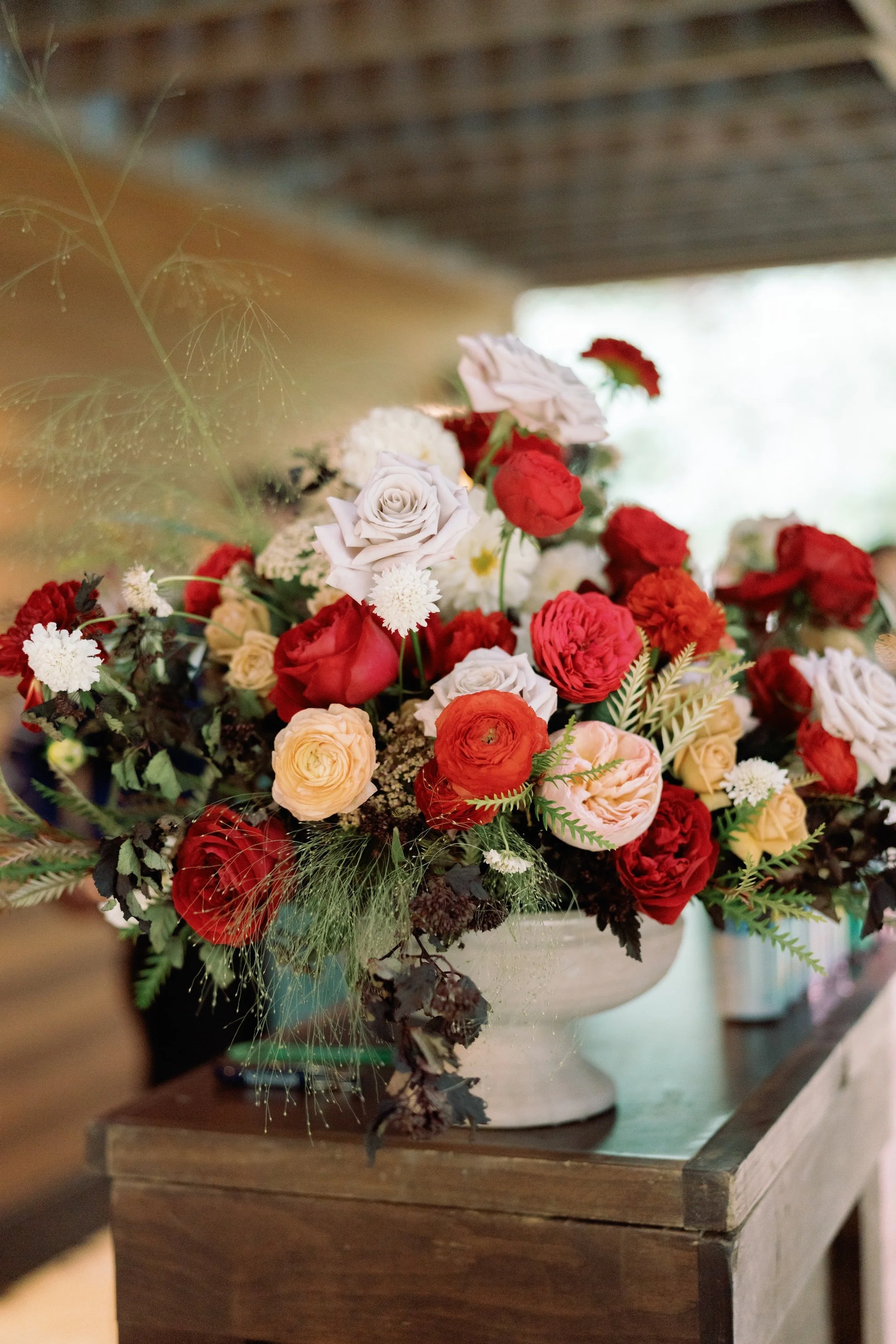 chic-large-floral-arrangement-refined-colorado-countryside-wedding-rehearsal-dinner-western-backyard-lets-get-rehearsed-2.JPG