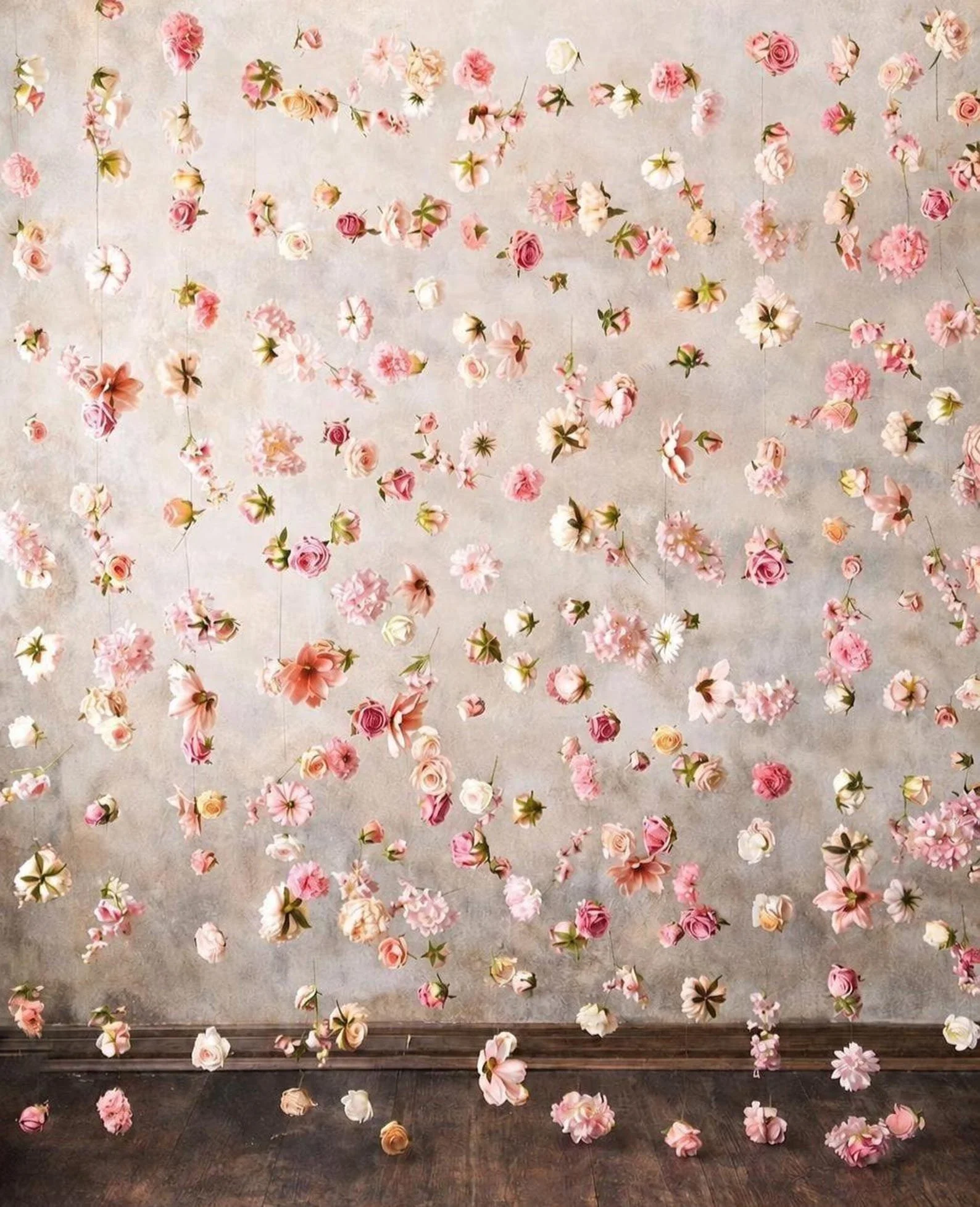 floating flower garland