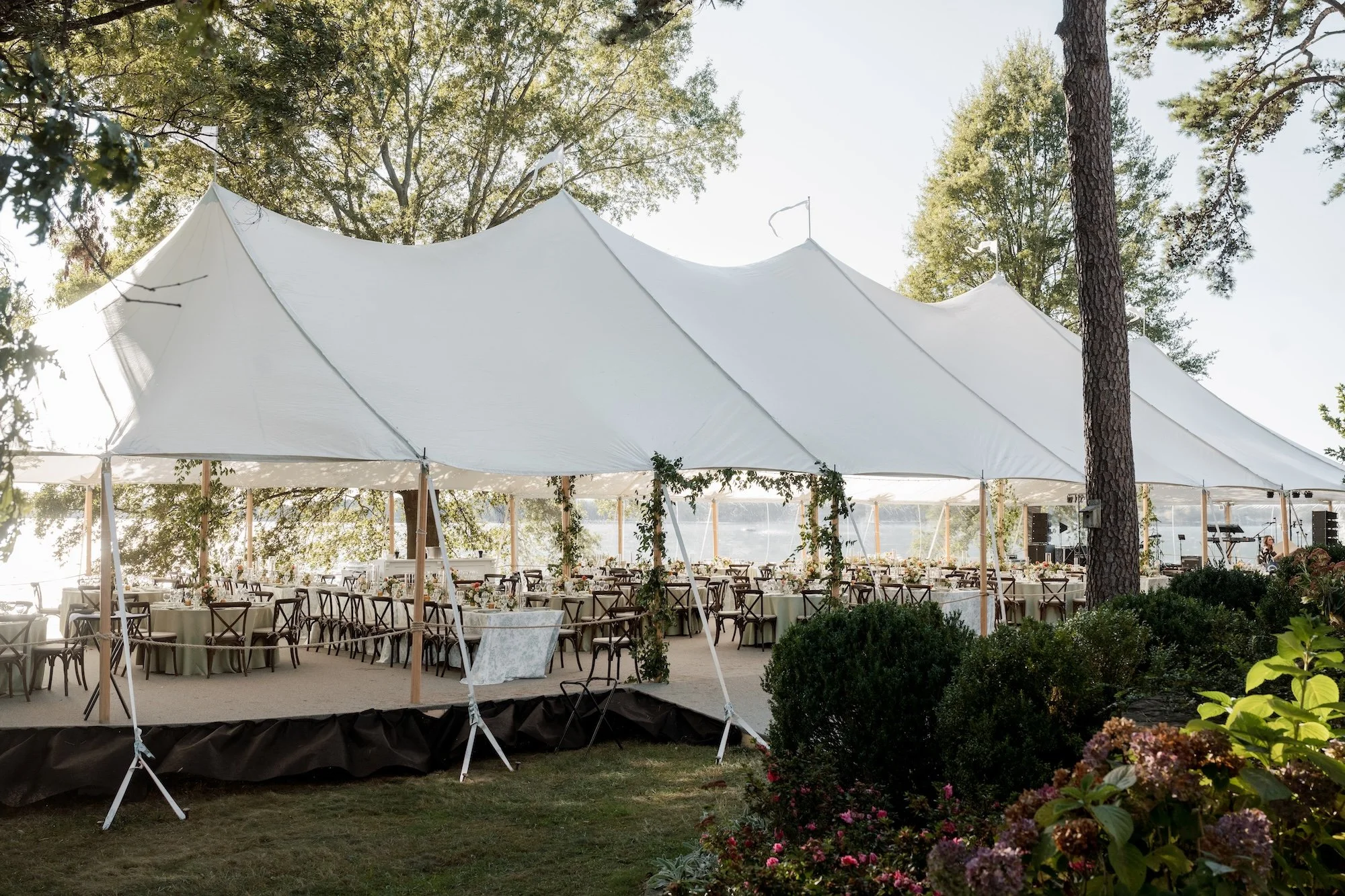is backyard rehearsal dinner for us