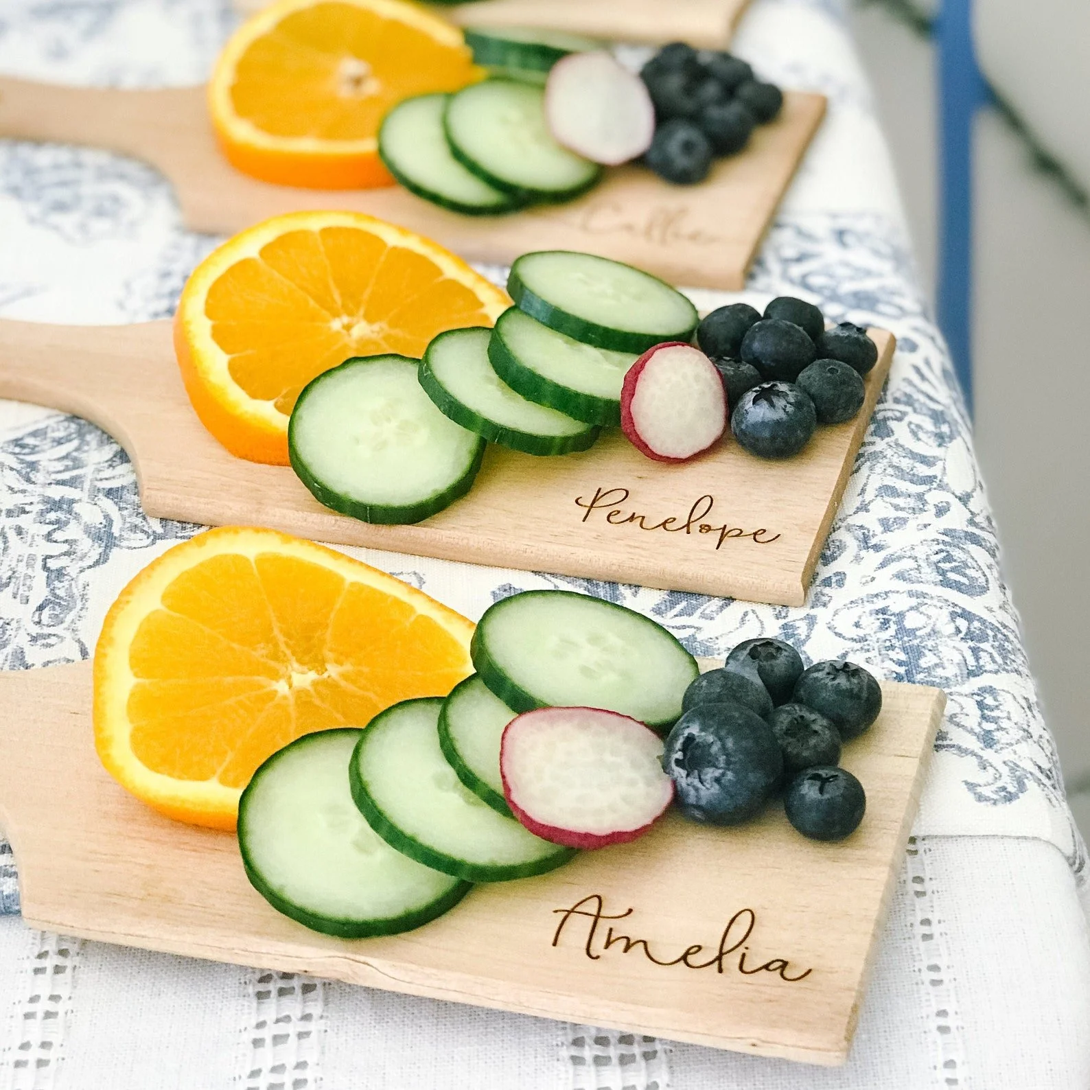 personalized mini charcuterie board