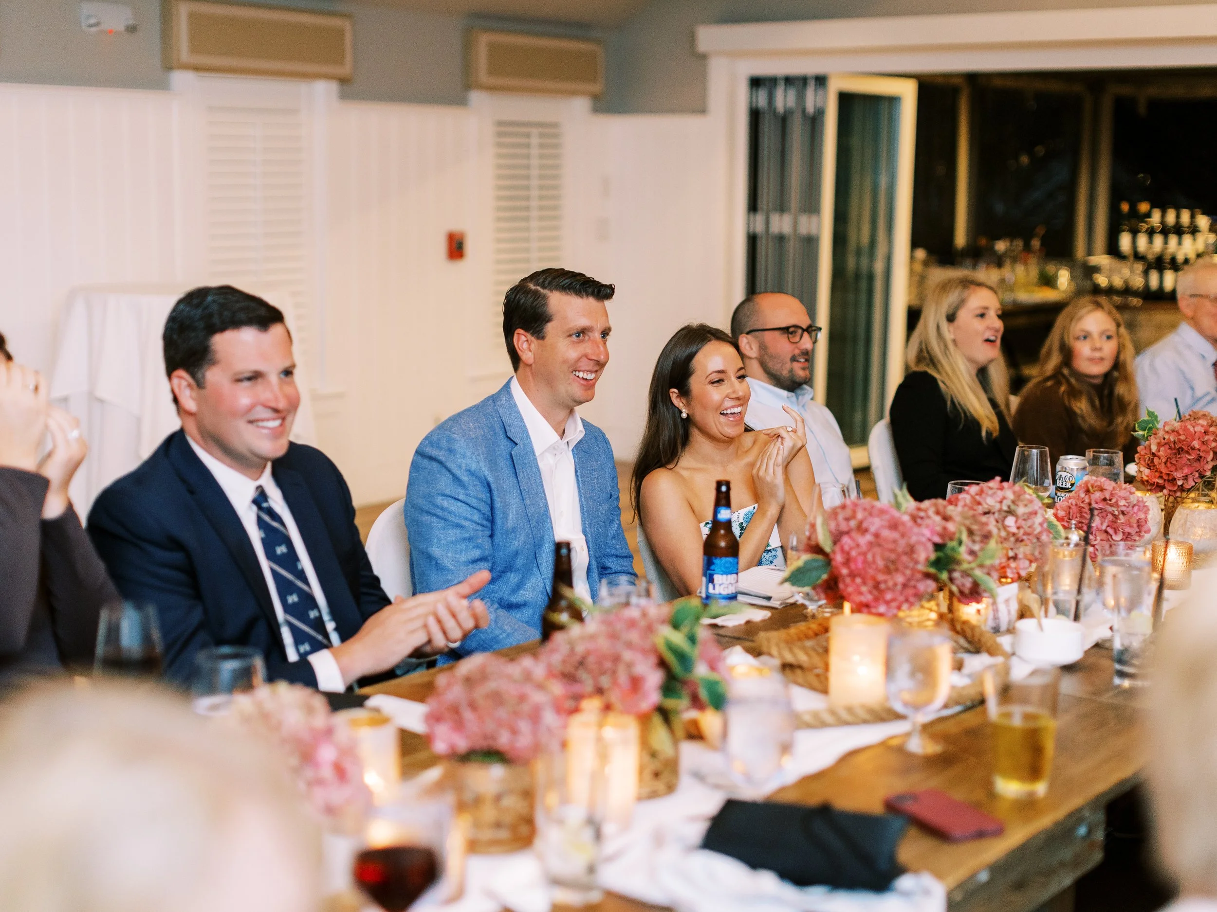 nautical inspired cape cod wedding rehearsal dinner lobster clambake