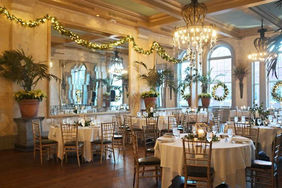 Elegant Winter Wedding Rehearsal Dinner in Savannah, Georgia — Wedding ...