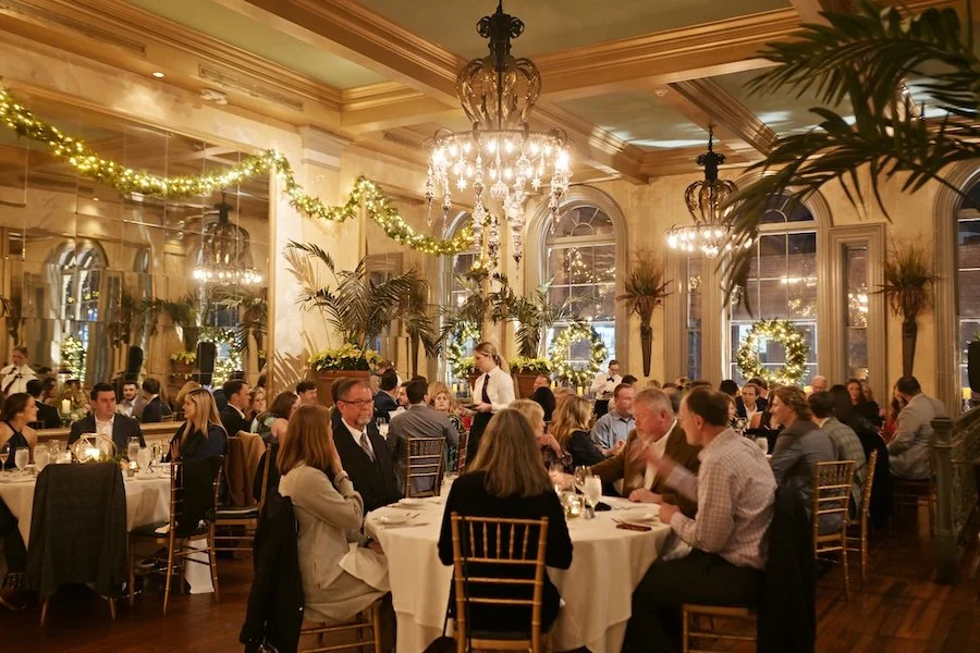 Elegant Winter Wedding Rehearsal Dinner in Savannah, Georgia — Wedding ...