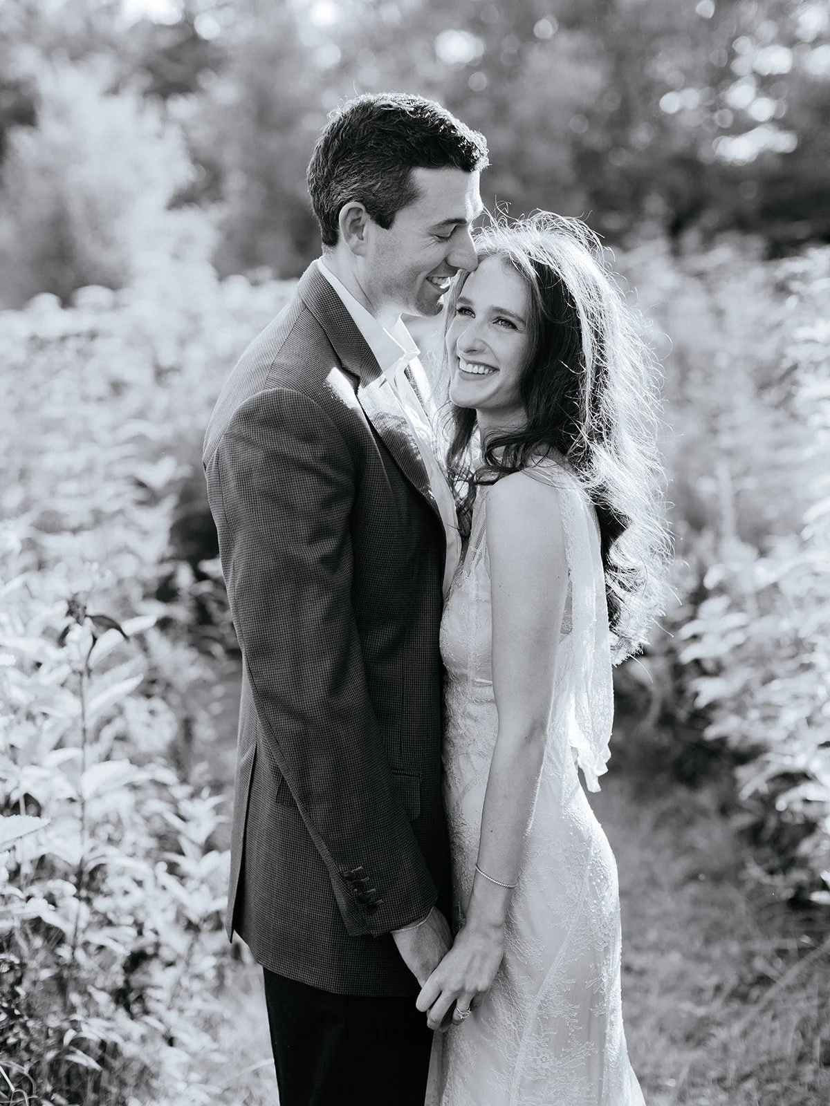 romantic rustic farm wedding welcome party in vermont