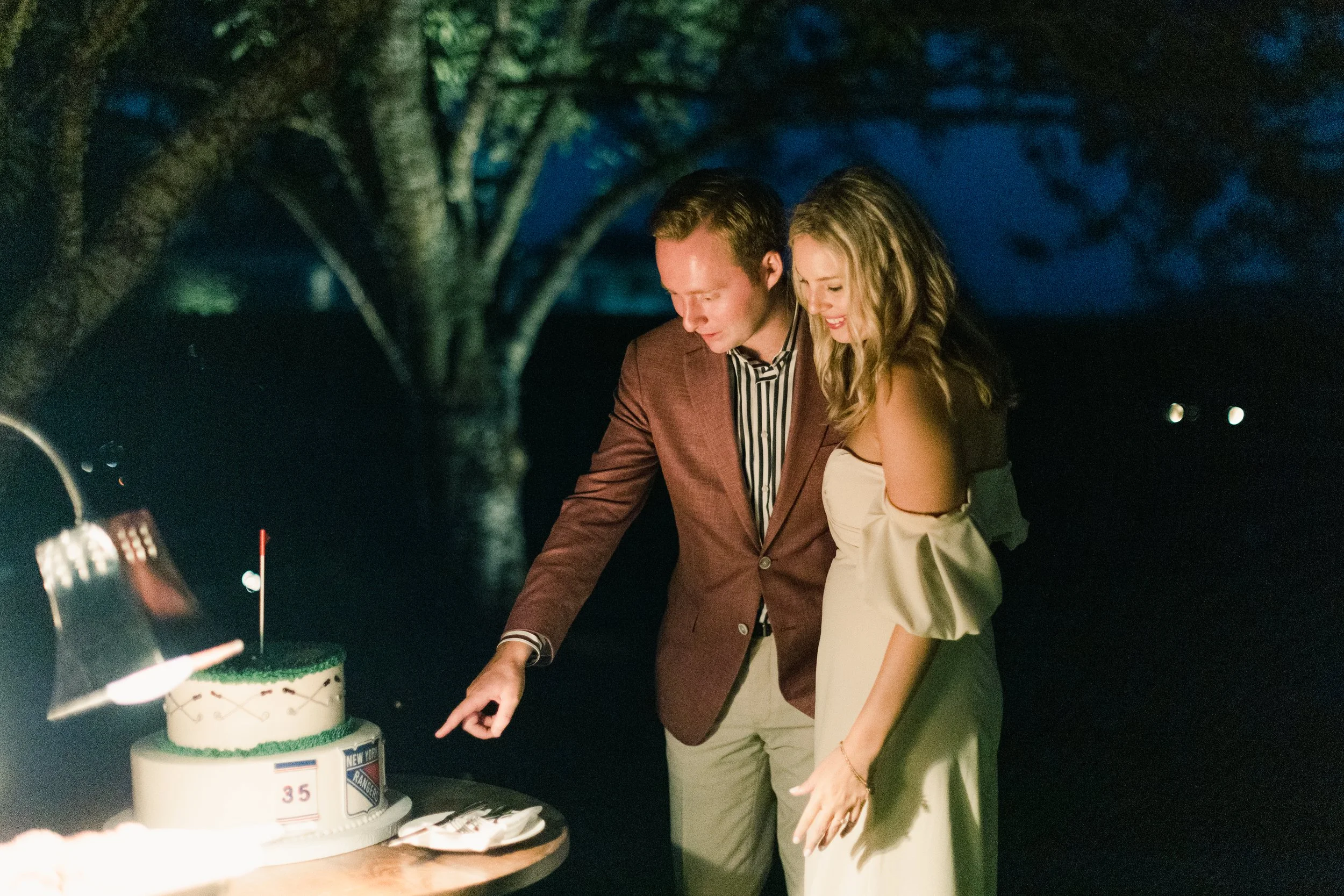 romantic alfresco wedding rehearsal dinner in cape cod