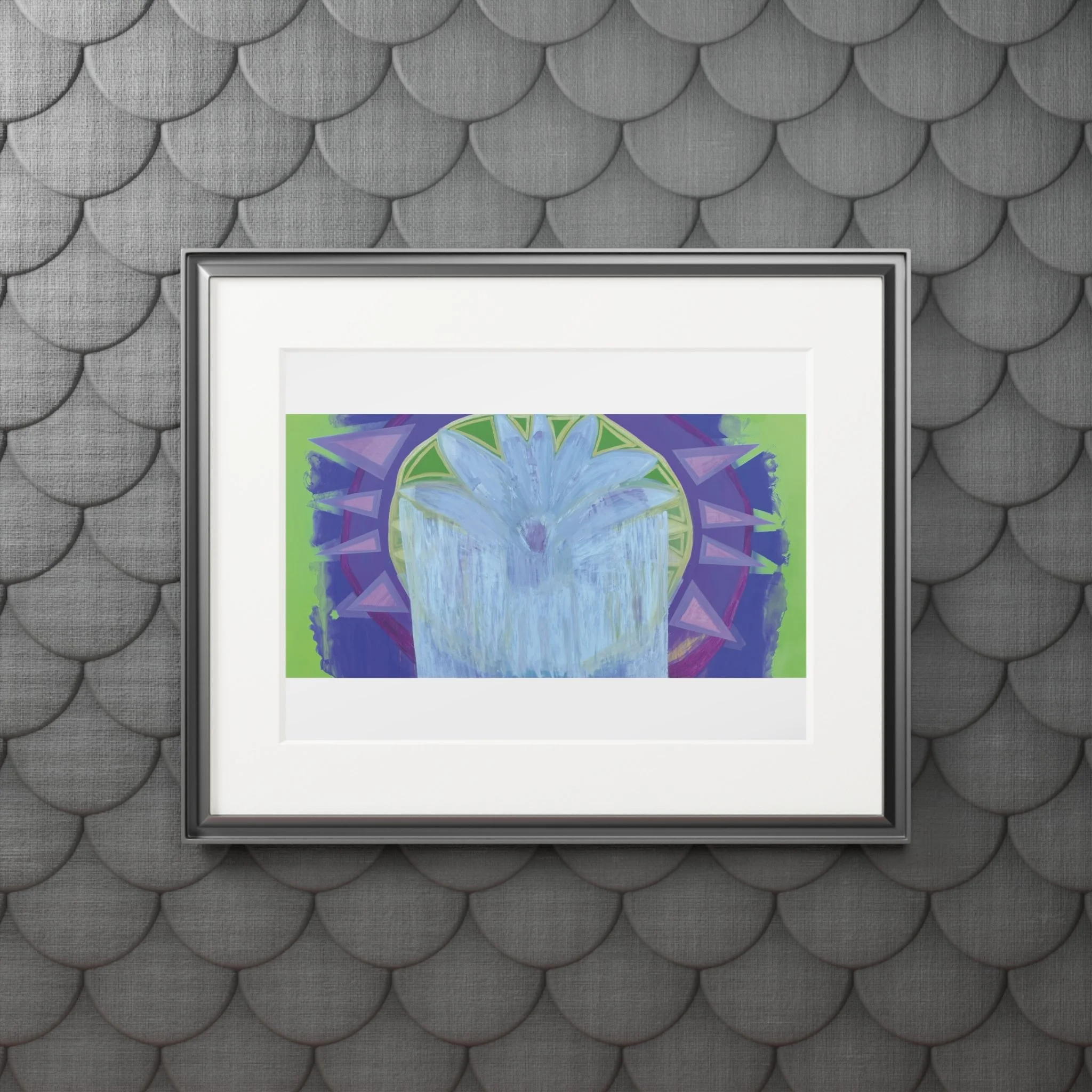 Ad Infinitum Fine Art Print with Passepartout Frame