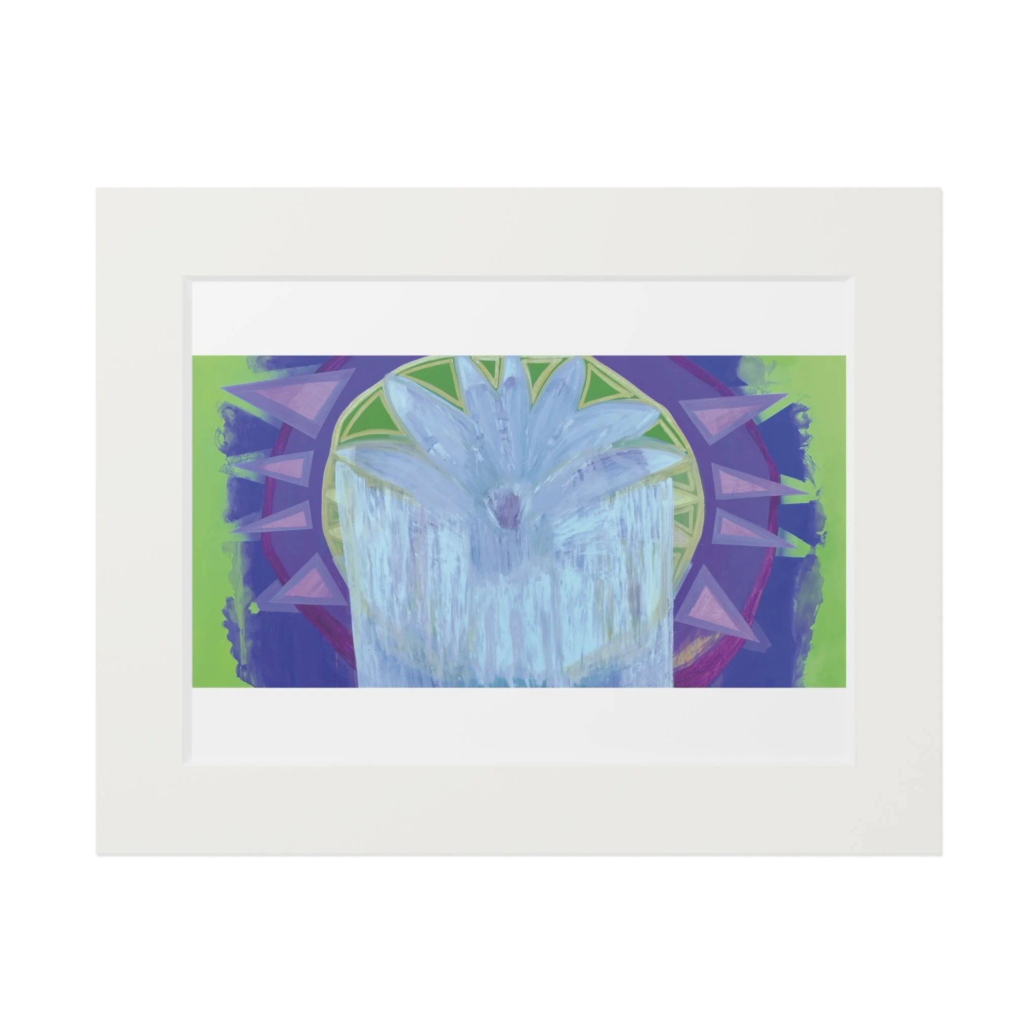 Ad Infinitum Fine Art Print with Passepartout Frame