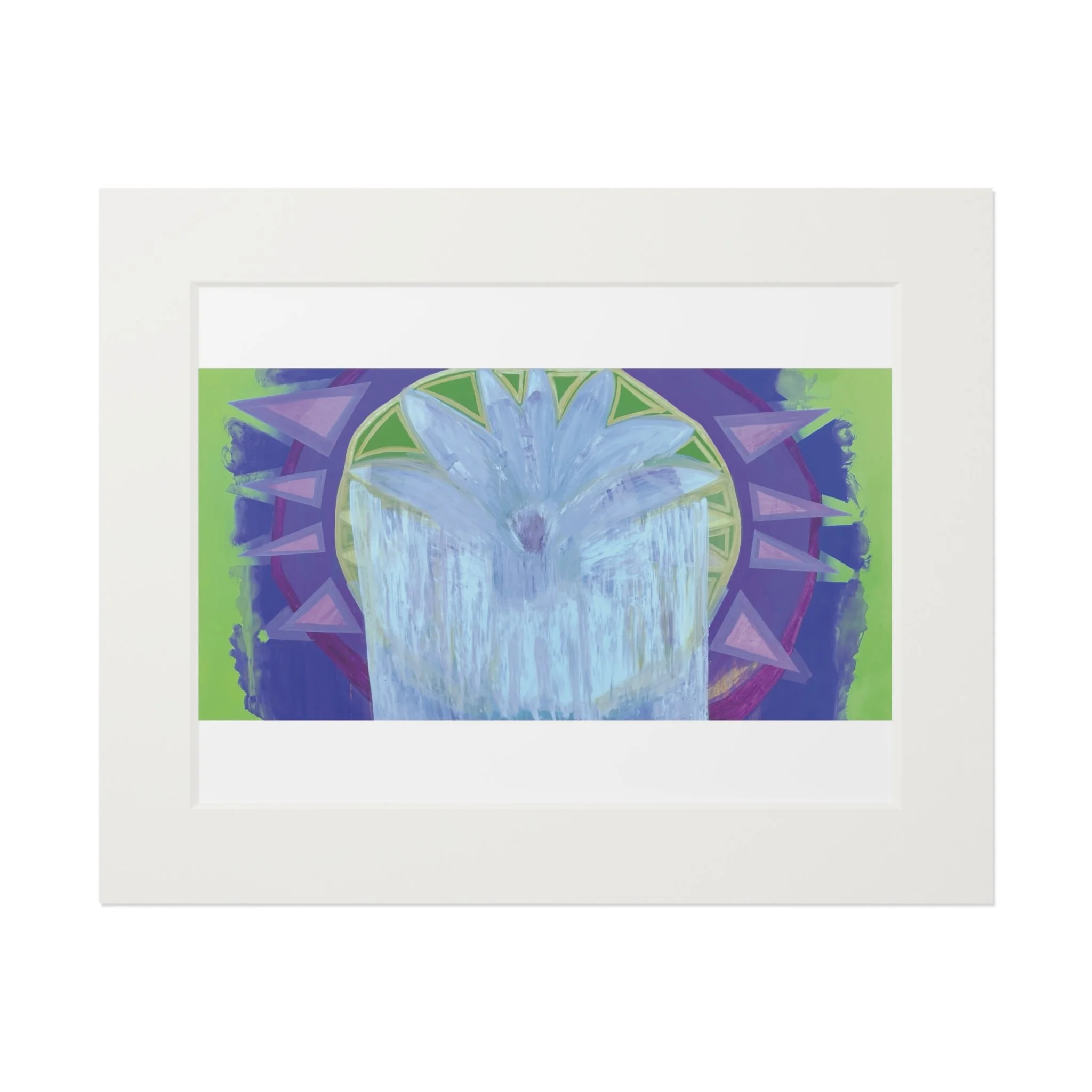 Ad Infinitum Fine Art Print with Passepartout Frame