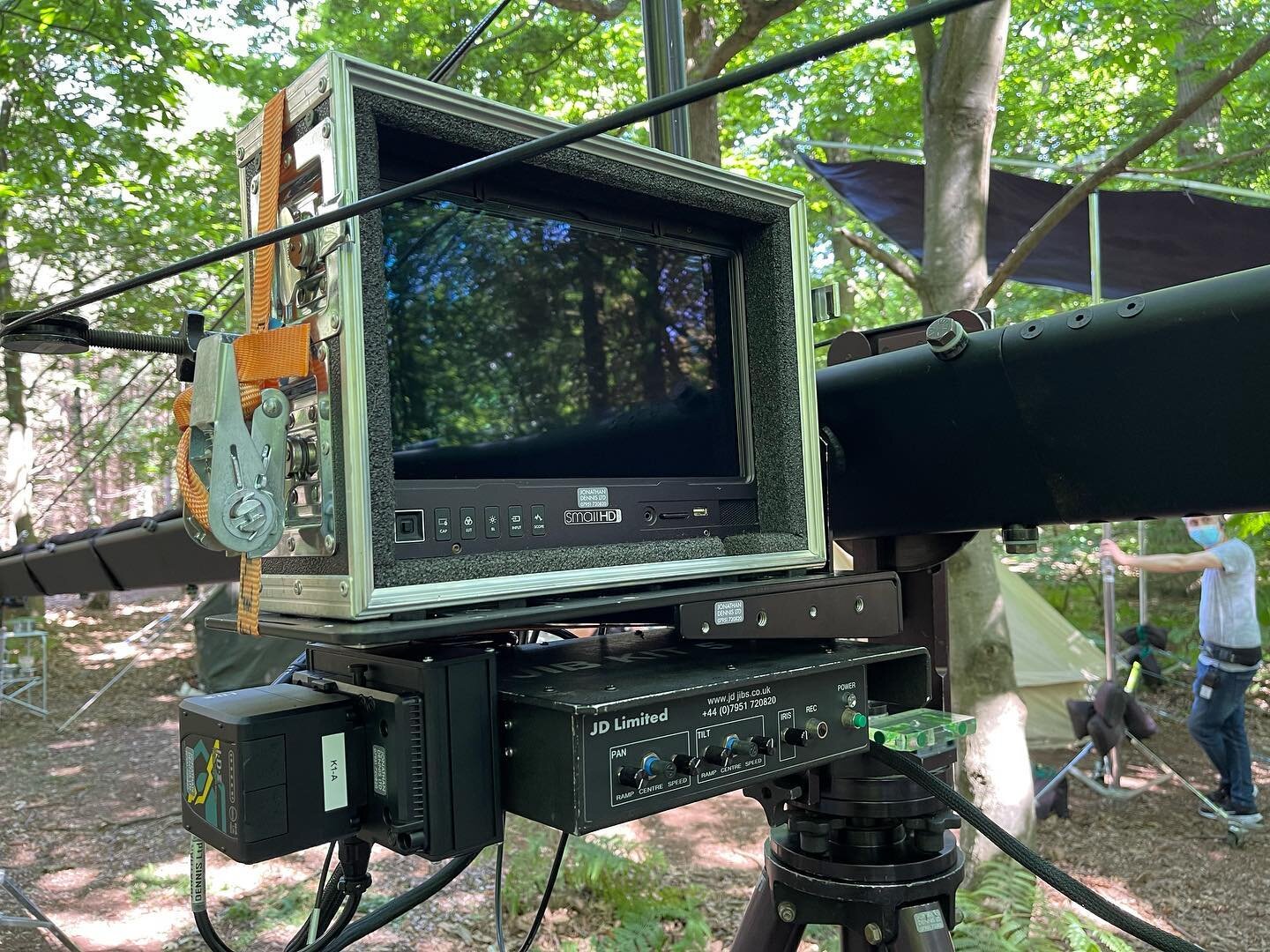 On a secret film shoot, not a very exciting picture!