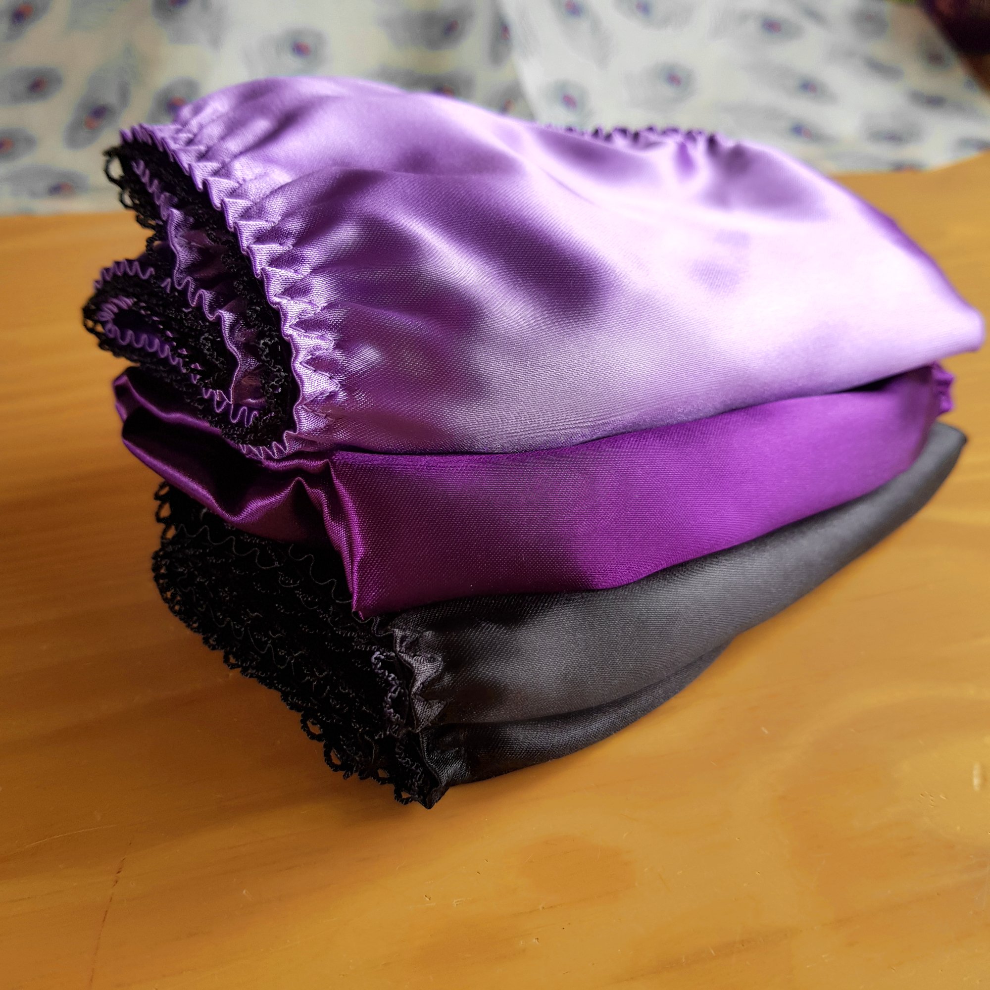 Black Satin Panties for Women — Naseeb Kaur Lingerie