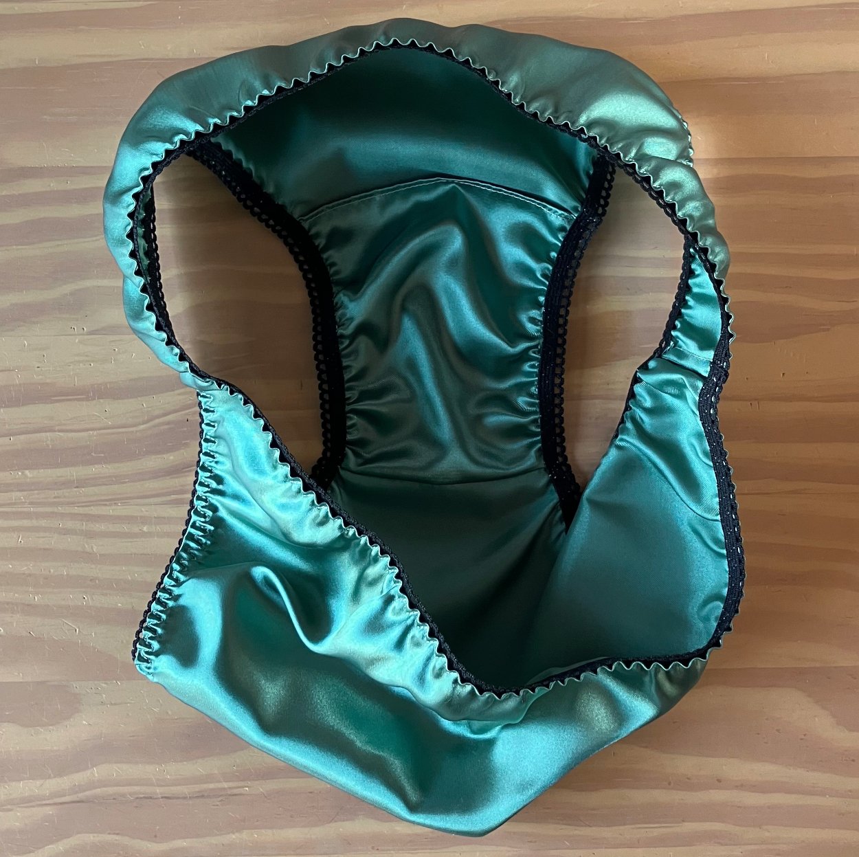 NEW Sage Green Satin Panties
