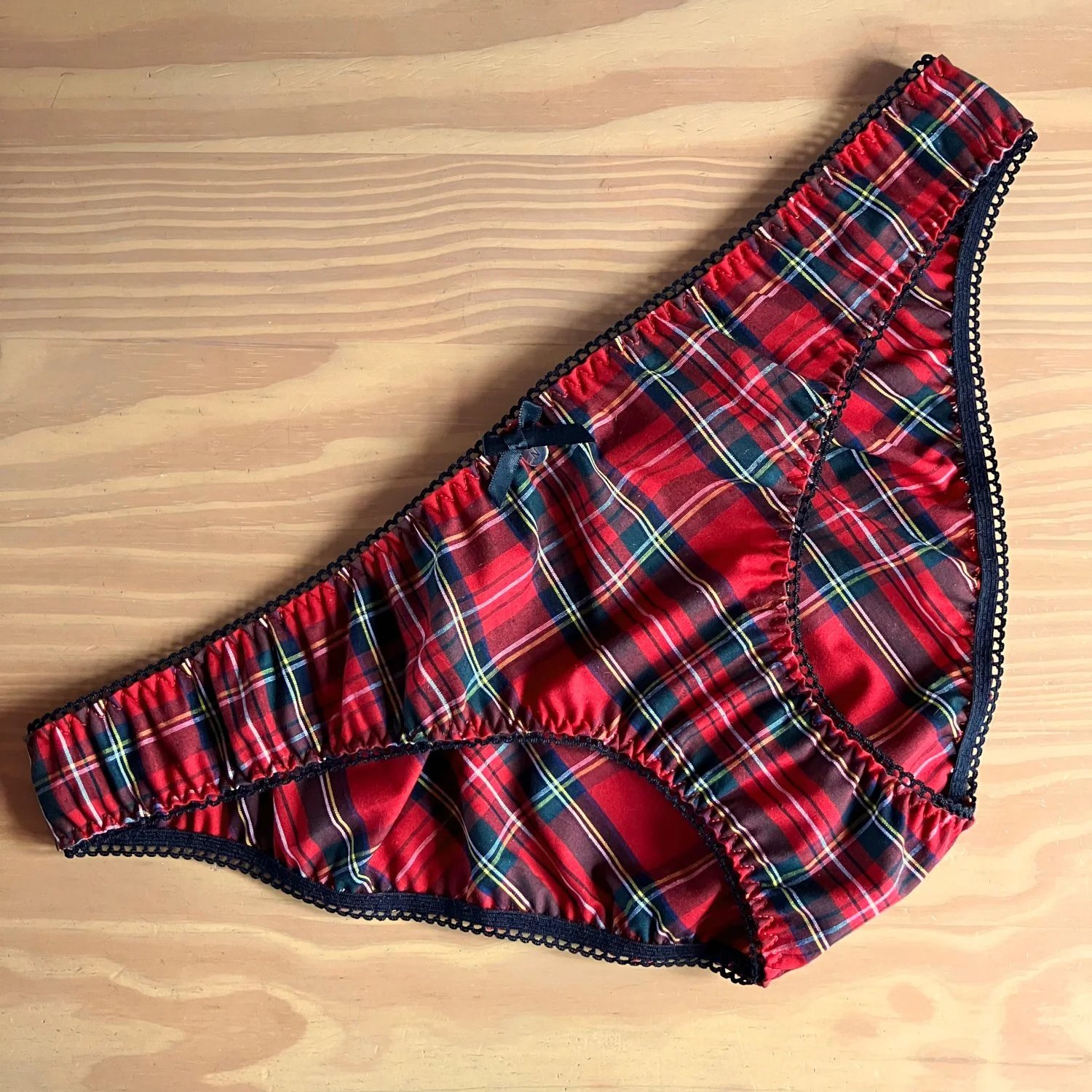 Cotton Tartan Panties