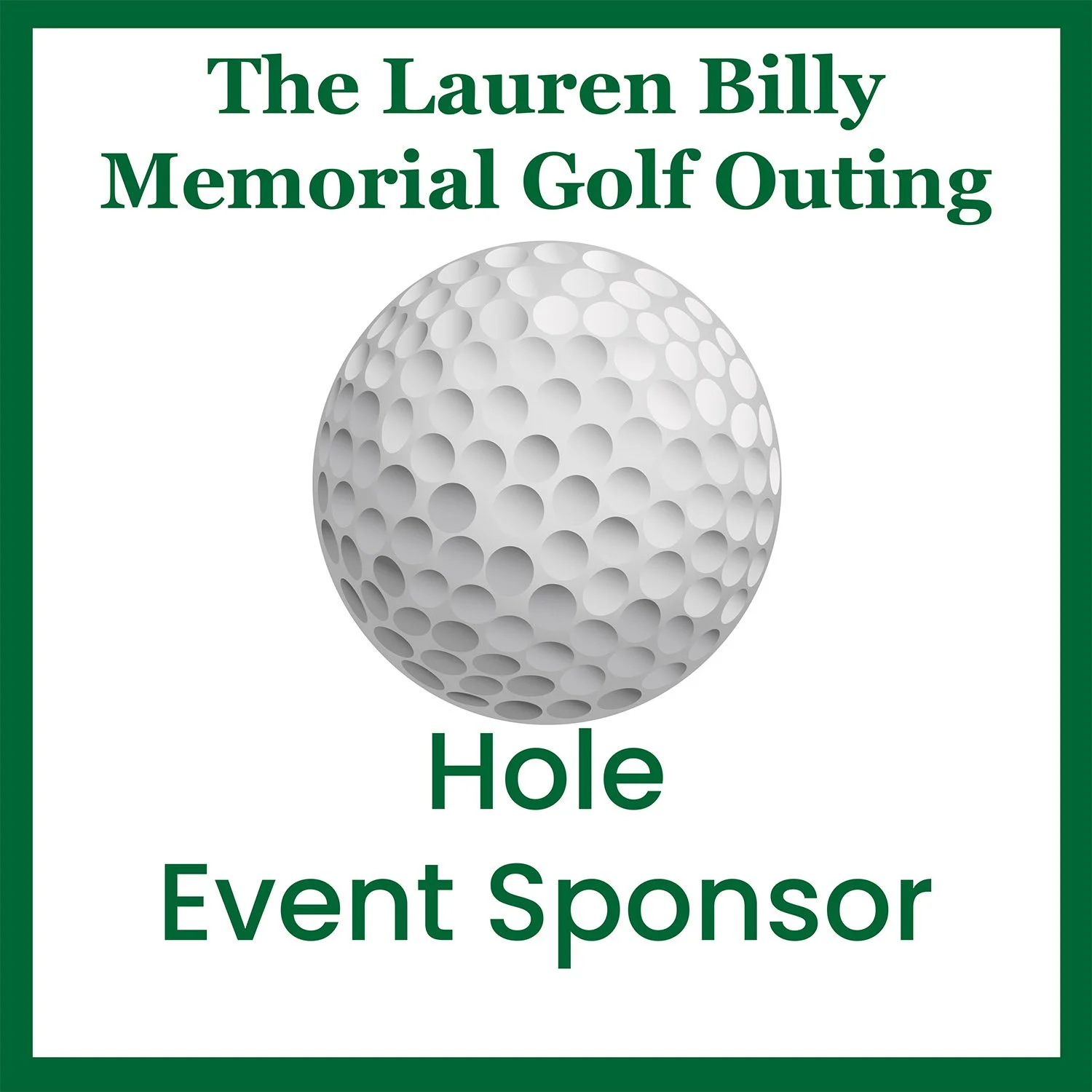 Hole Sponsor