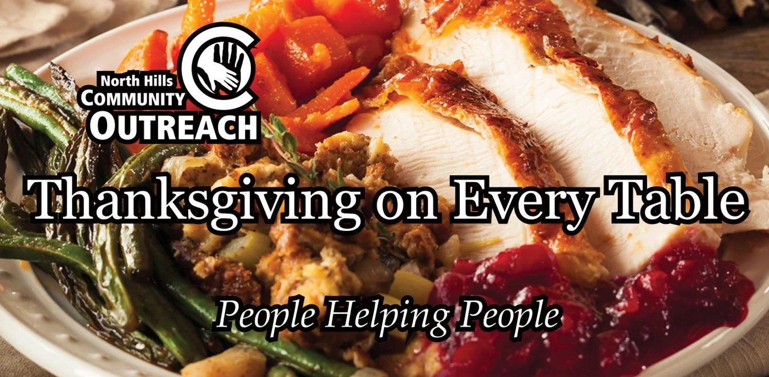 Ingomar Middle School's Thanksgiving on Every Table Collection for