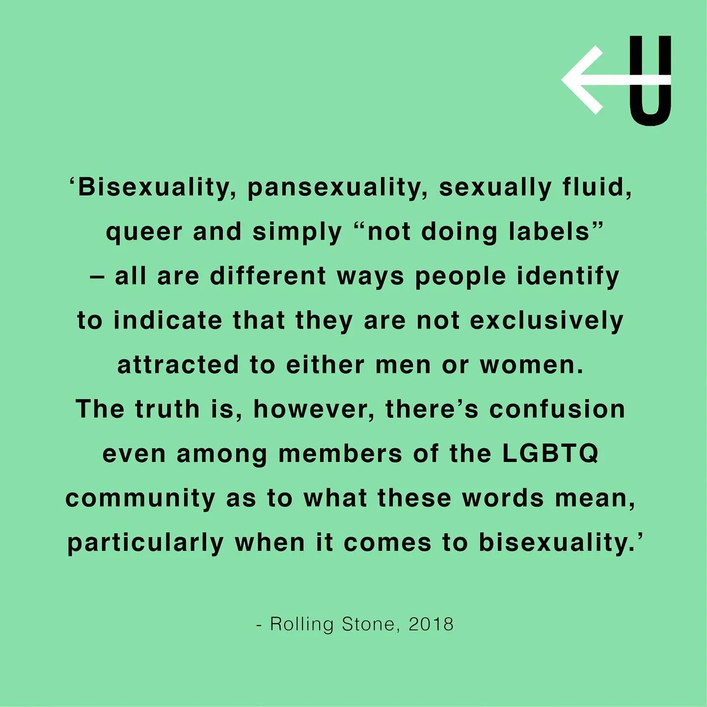 Why is there disagreement of the use of the terms bisexual and pansexual in the LGBTQ+ community? ⁣
⁣
Although there is a crossover between the terms and &ldquo;bi people may describe themselves using one or more of a wide variety of terms, including