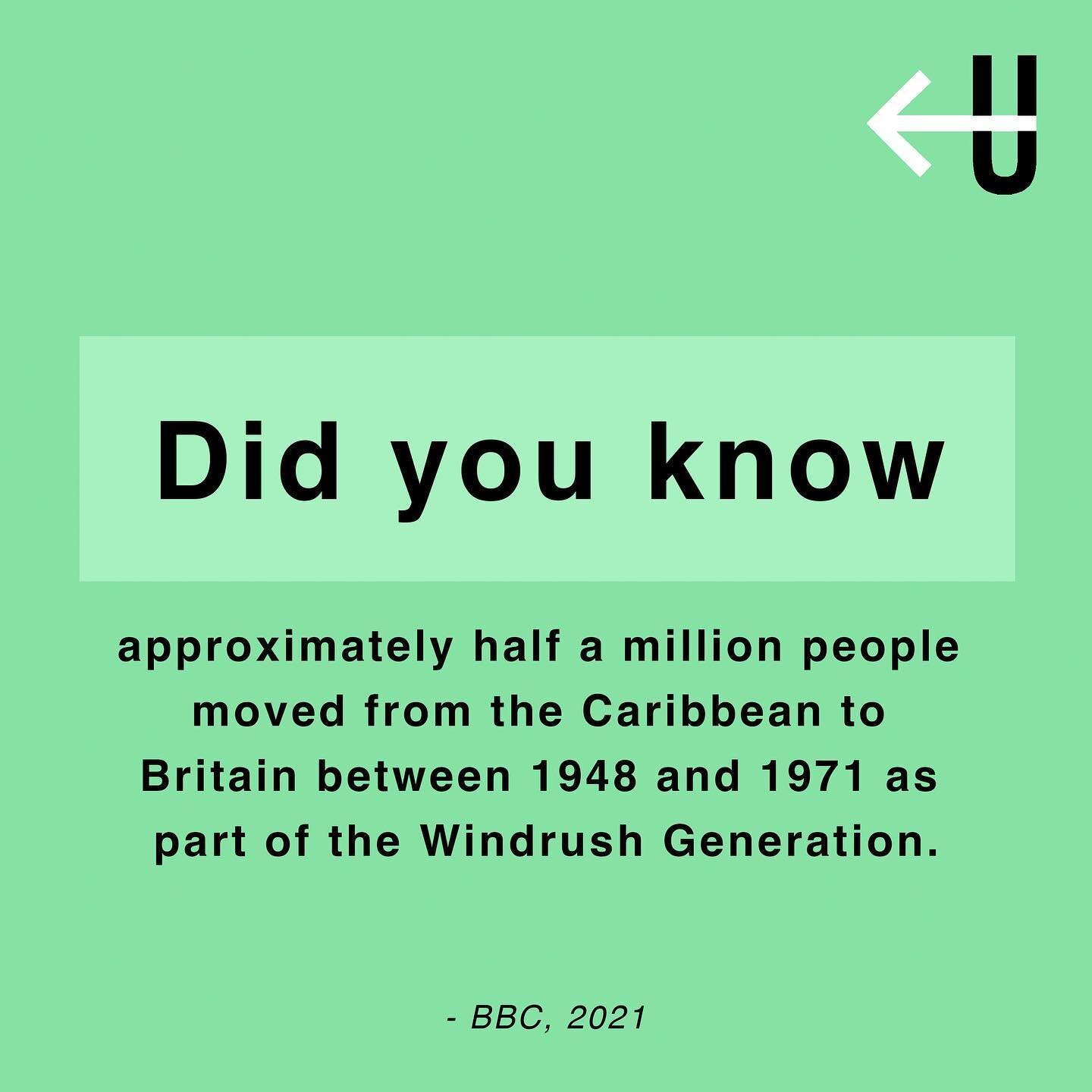 ⁣22nd June is Windrush Day in the UK, a day designed to celebrate the contributions to British society of so many British Caribbean people that comprised the Windrush generation, their descendants as well as those who followed them. This observed day