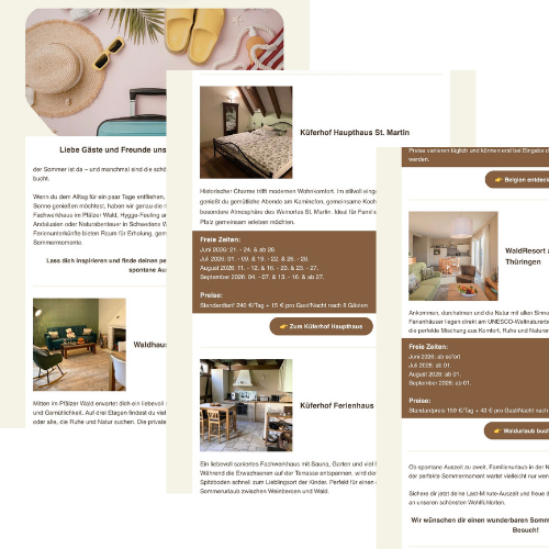 Newsletter-Projekt 3