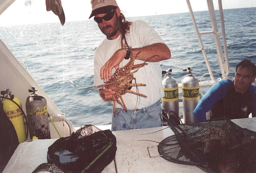 Scuba Diving for Lobsters — Landgrabe