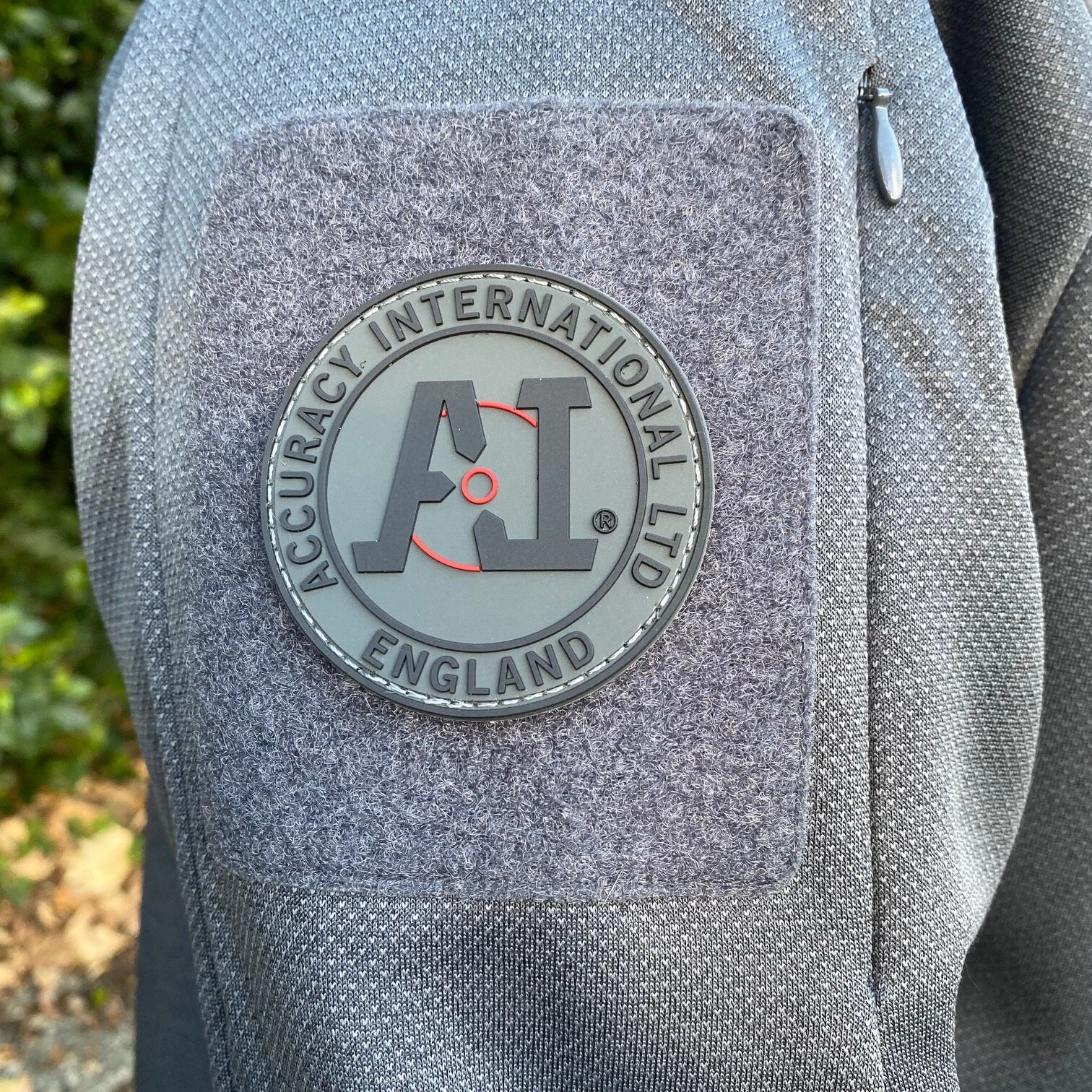 AI polos’ Velcro panels are perfect fpr patches!