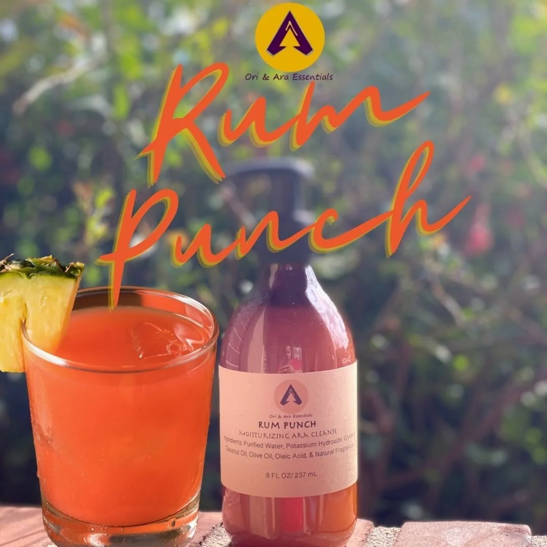 Drunk in love with one of our newest Summer scents, Rum Punch! #bodywash #handmadebodycare #blackownedbusiness
