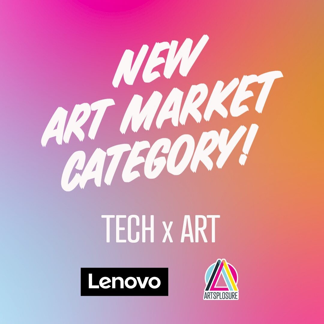 It&rsquo;s 👏 about 👏👏 damn time 👏👏👏 

We are thrilled to introduce a new art market category, thanks to our friends and new partners at @lenovo 💻 

This new technology category is open to interpretation and can be anything from 3D printing and