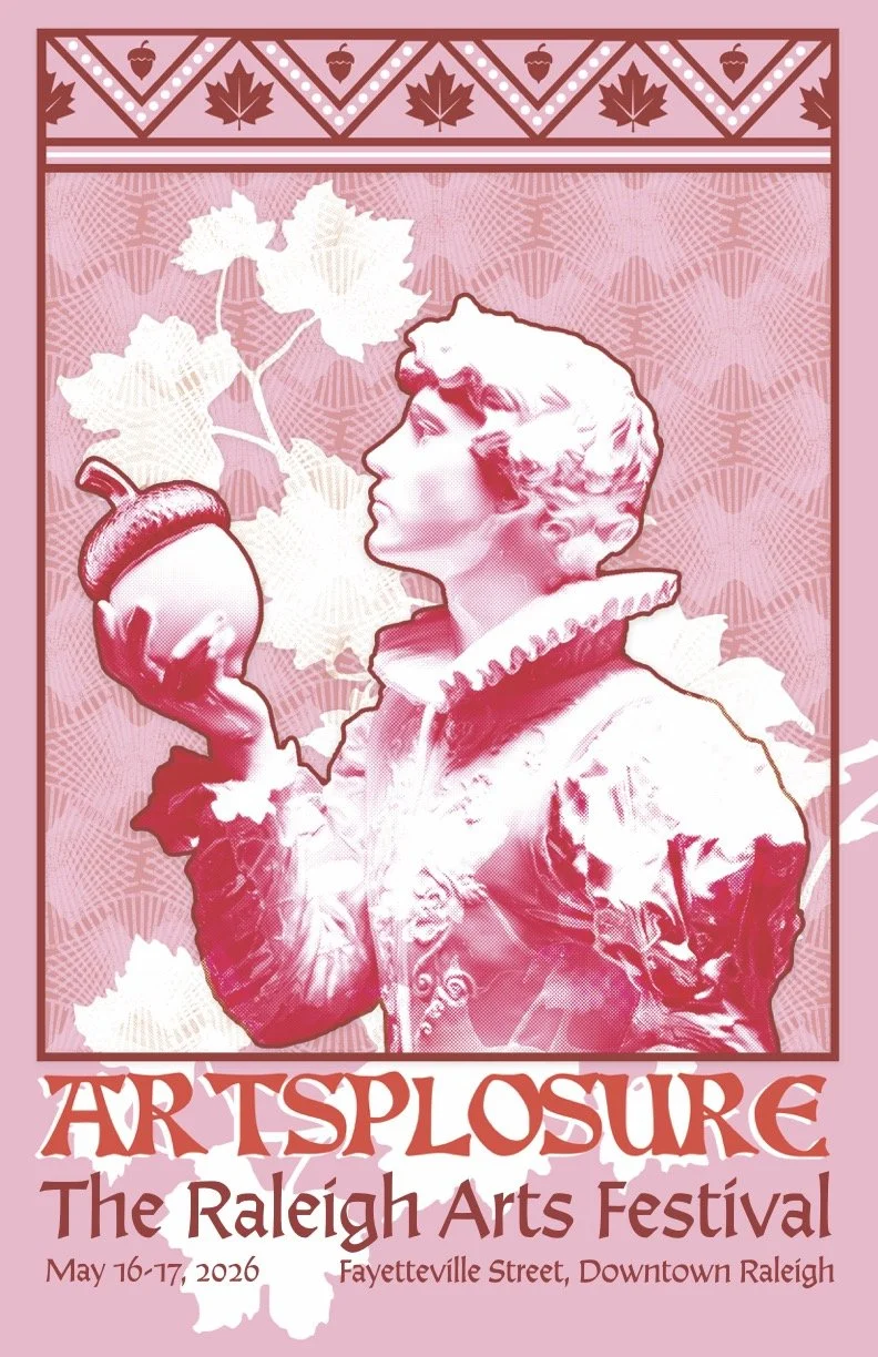 Artsplosure - The Raleigh Arts Festival 2026 Poster