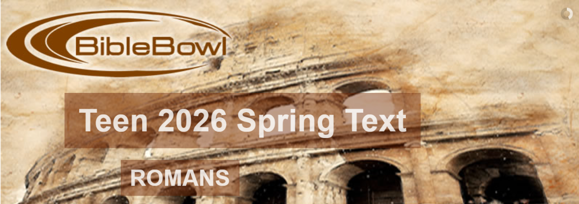 Bible Bowl - Spring Season
